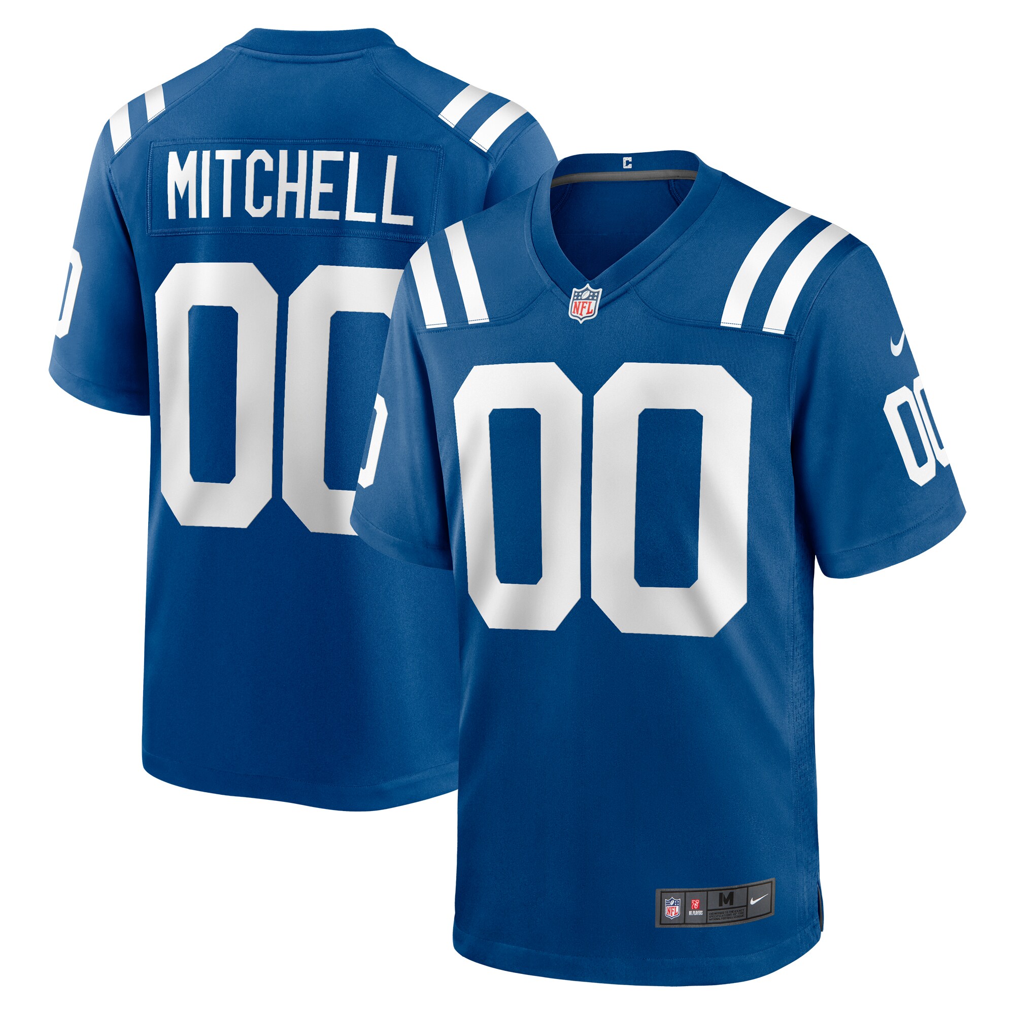 Adonai Mitchell Indianapolis Colts  2024 NFL Draft Player Game Jersey - Royal