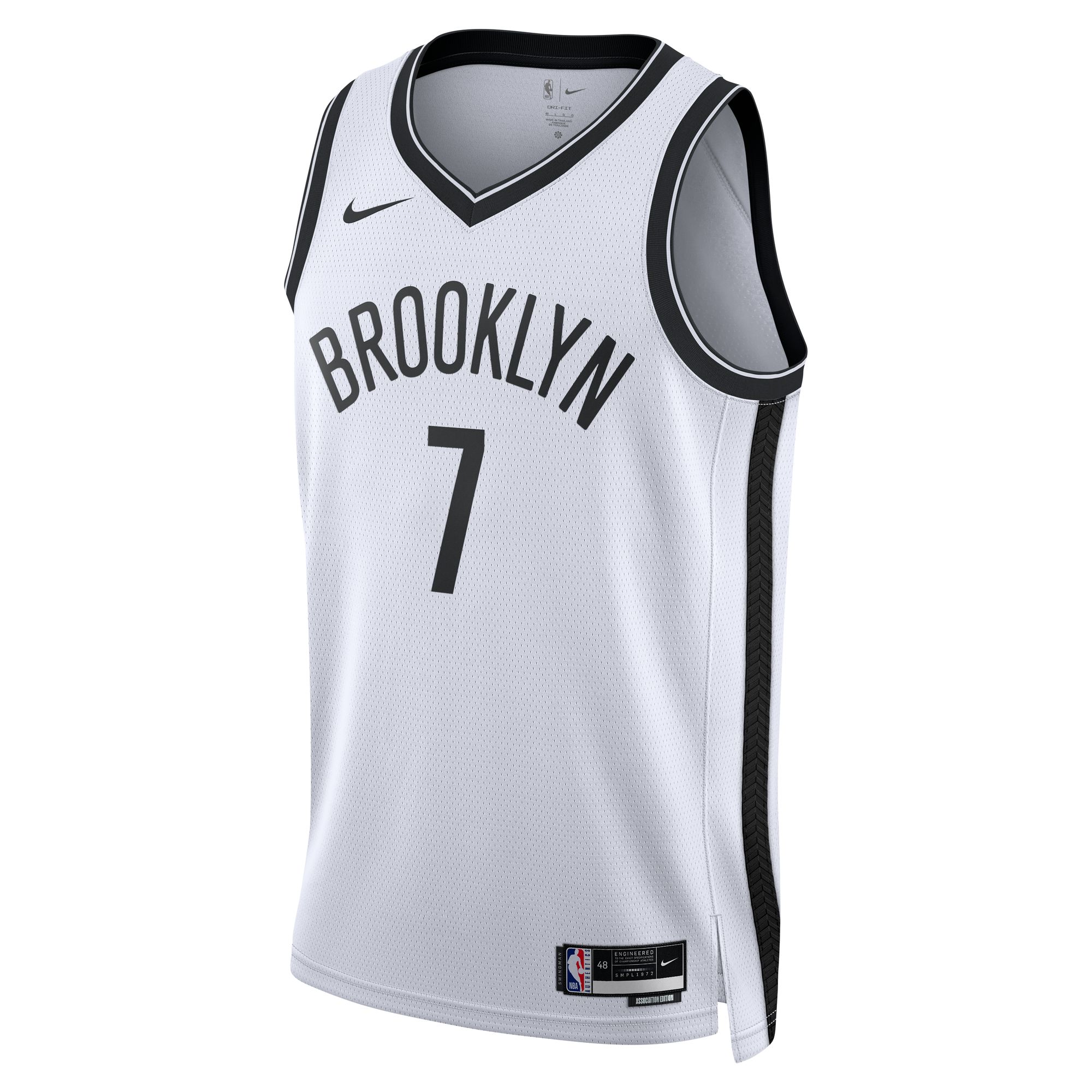 Kevin Durant Brooklyn Nets  Unisex Swingman Jersey - Association Edition - White