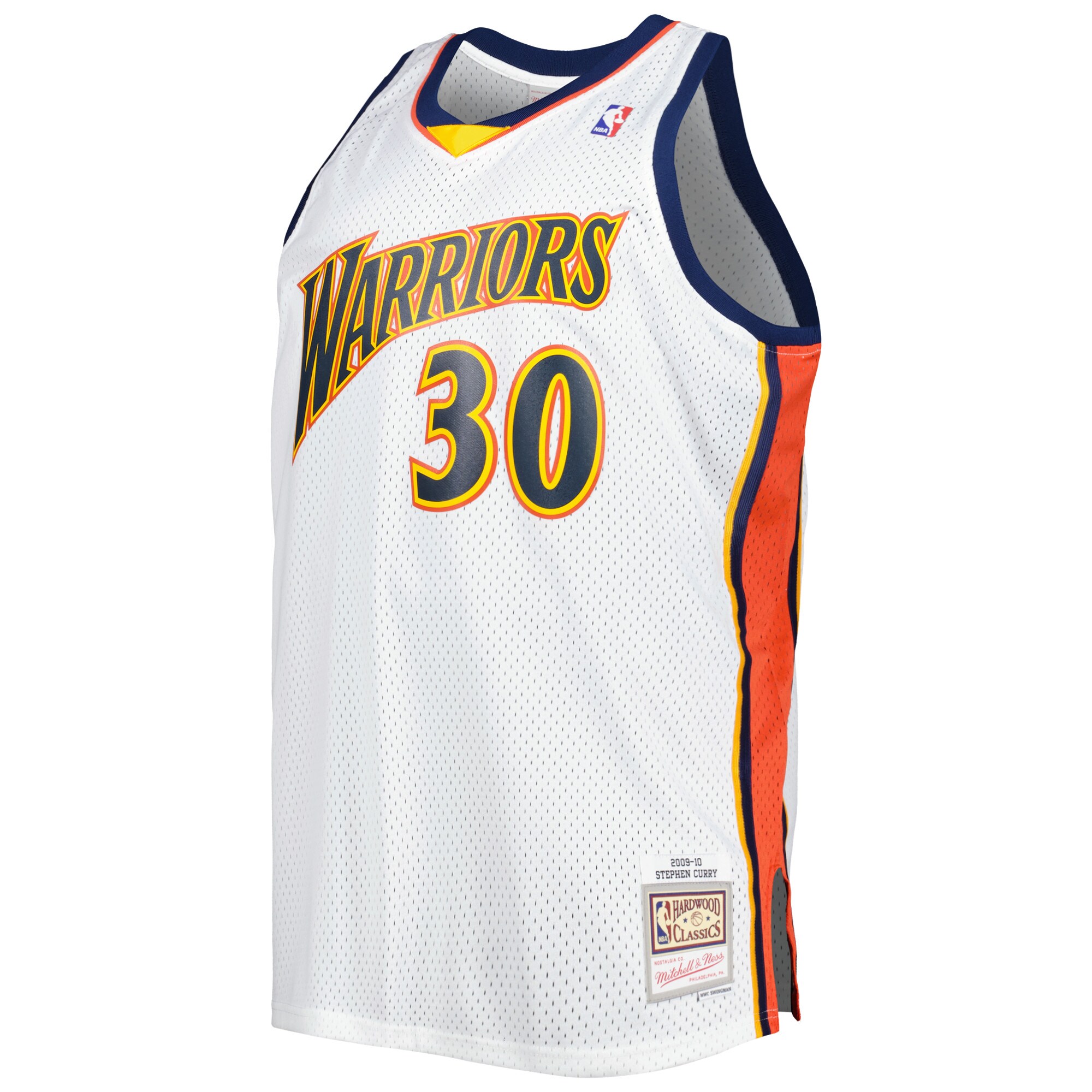 Stephen Curry Golden State Warriors Mitchell & Ness Big & Tall Hardwood Classics 2008\/09 Swingman Jersey - White