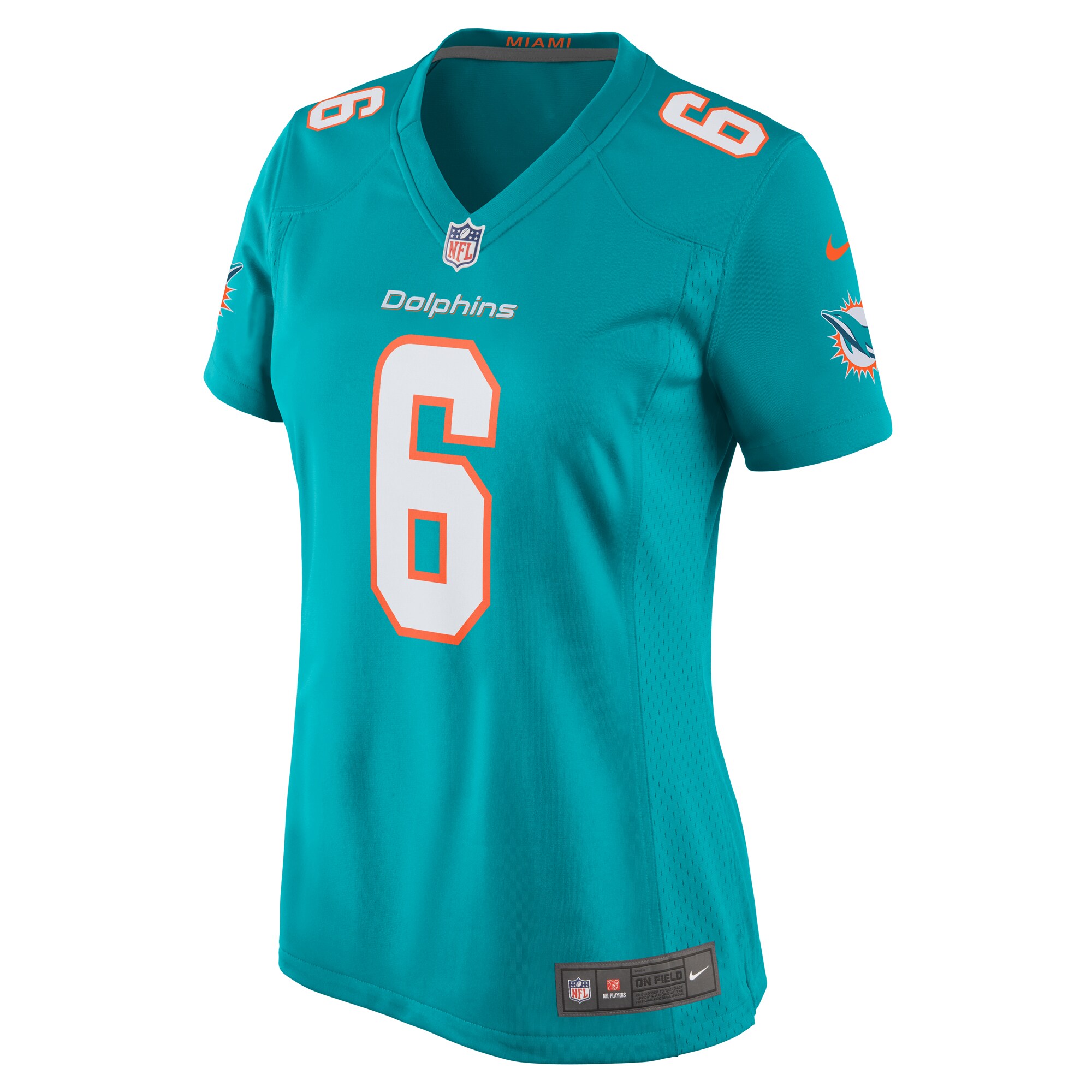 Skylar Thompson Miami Dolphins  Women's Team Game Jersey -  Aqua