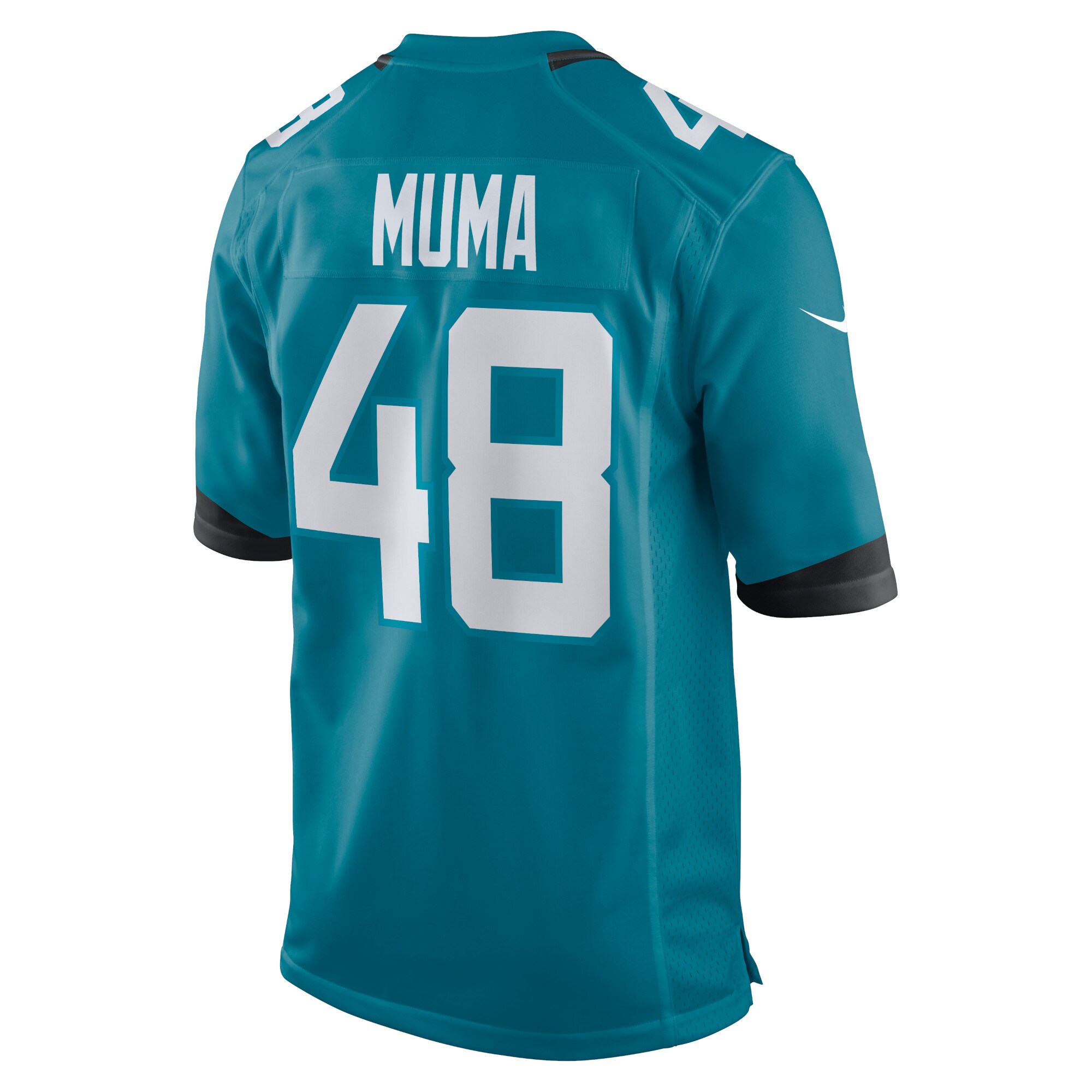 Chad Muma Jacksonville Jaguars  Game Jersey - Teal