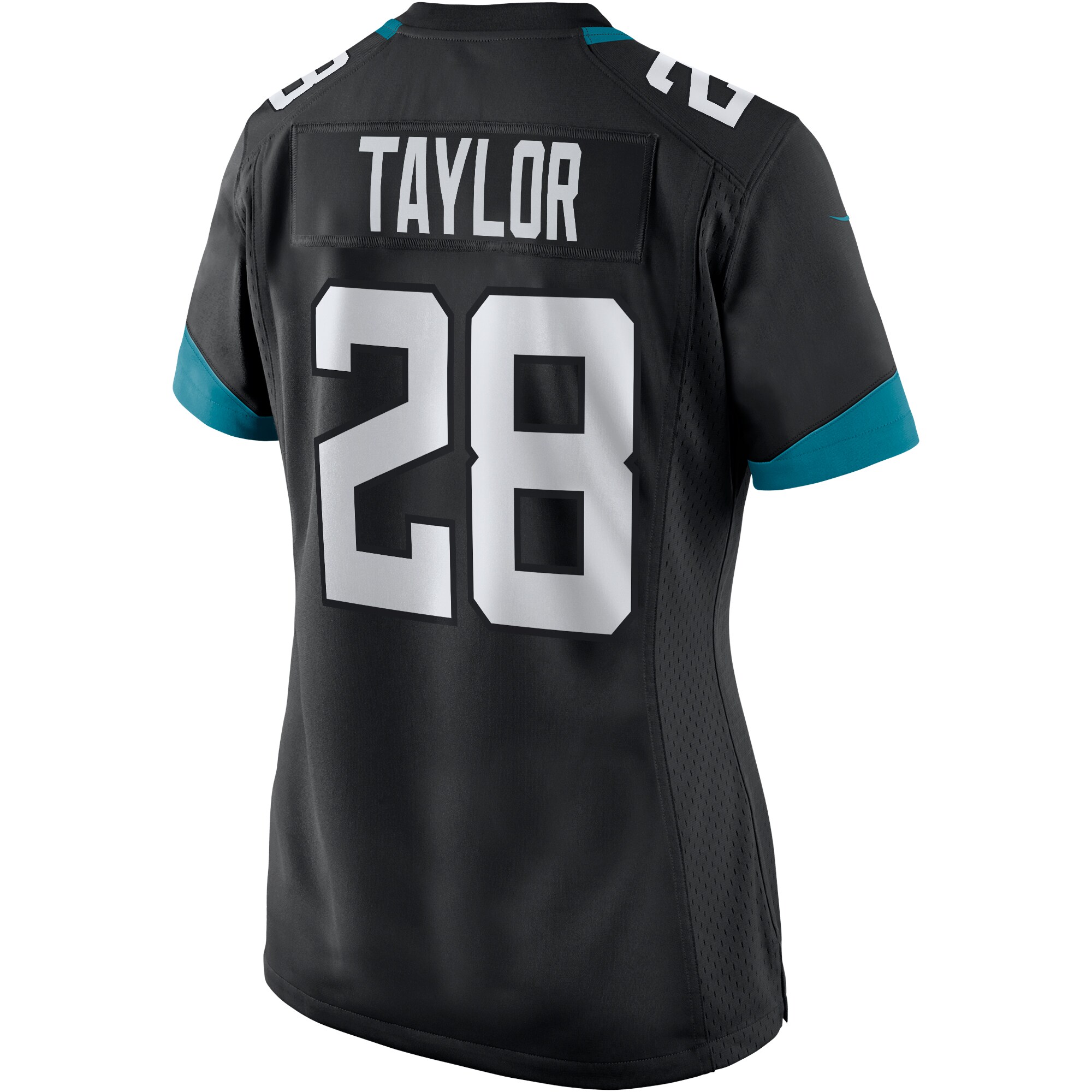 Fred Taylor Jacksonville Jaguars  Women's Game Retired Player Jersey - Black