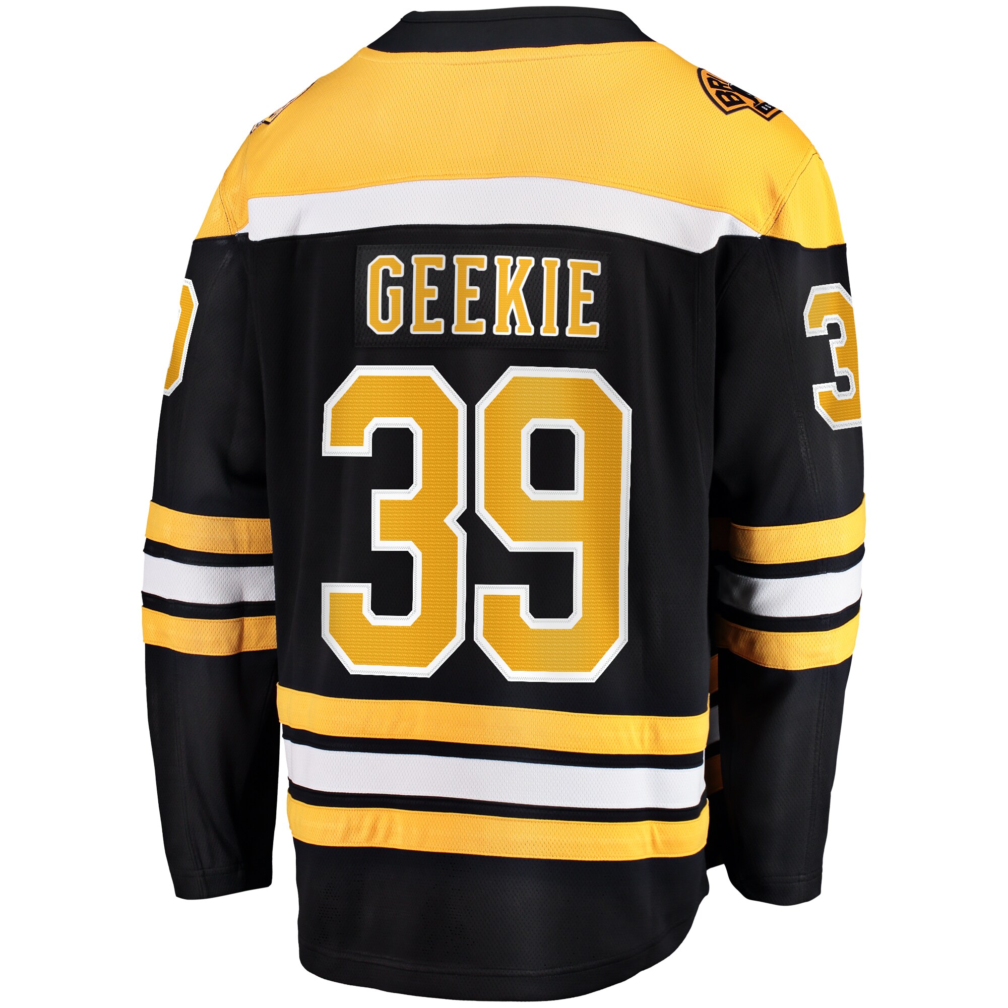 Morgan Geekie Boston Bruins Fanatics Home Breakaway Jersey - Black