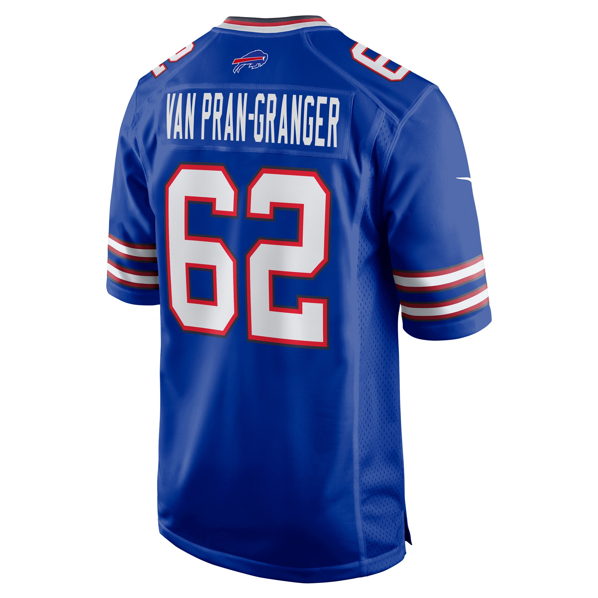 Sedrick Van Pran-Granger Buffalo Bills  Game Jersey -  Royal