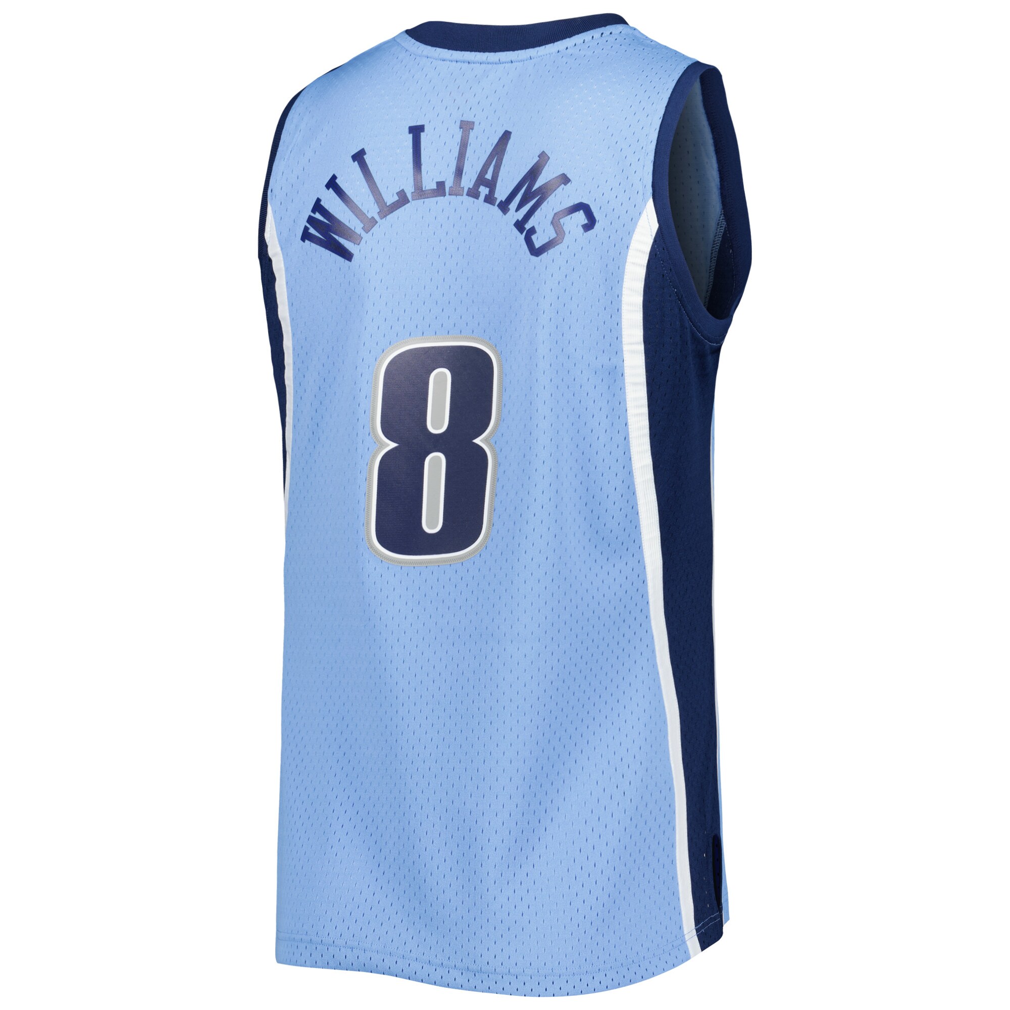 Deron Williams Utah Jazz Mitchell & Ness 2001\/02 Hardwood Classics Swingman Jersey - Blue
