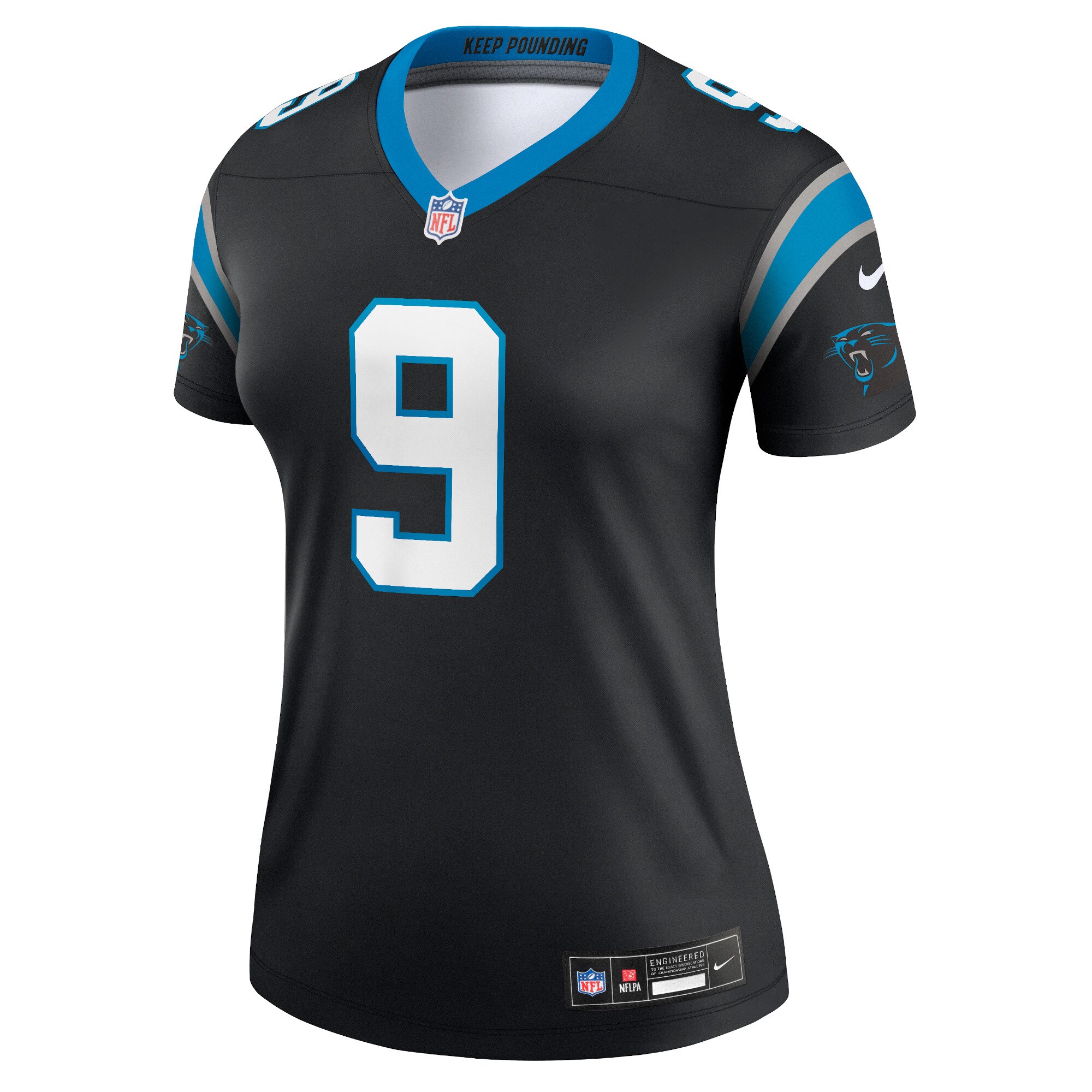 Bryce Young Carolina Panthers  Women's  Legend Jersey - Black