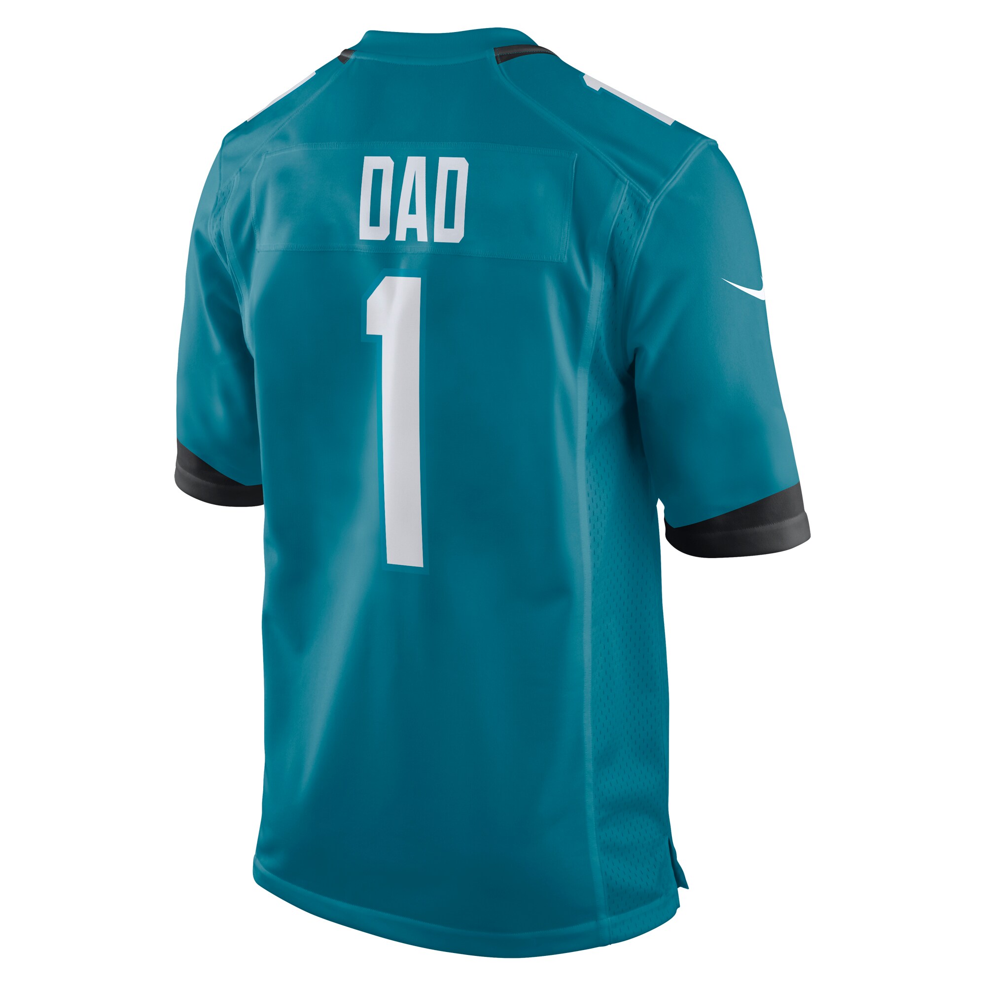 Number 1 Dad Jacksonville Jaguars  Game Jersey - Teal