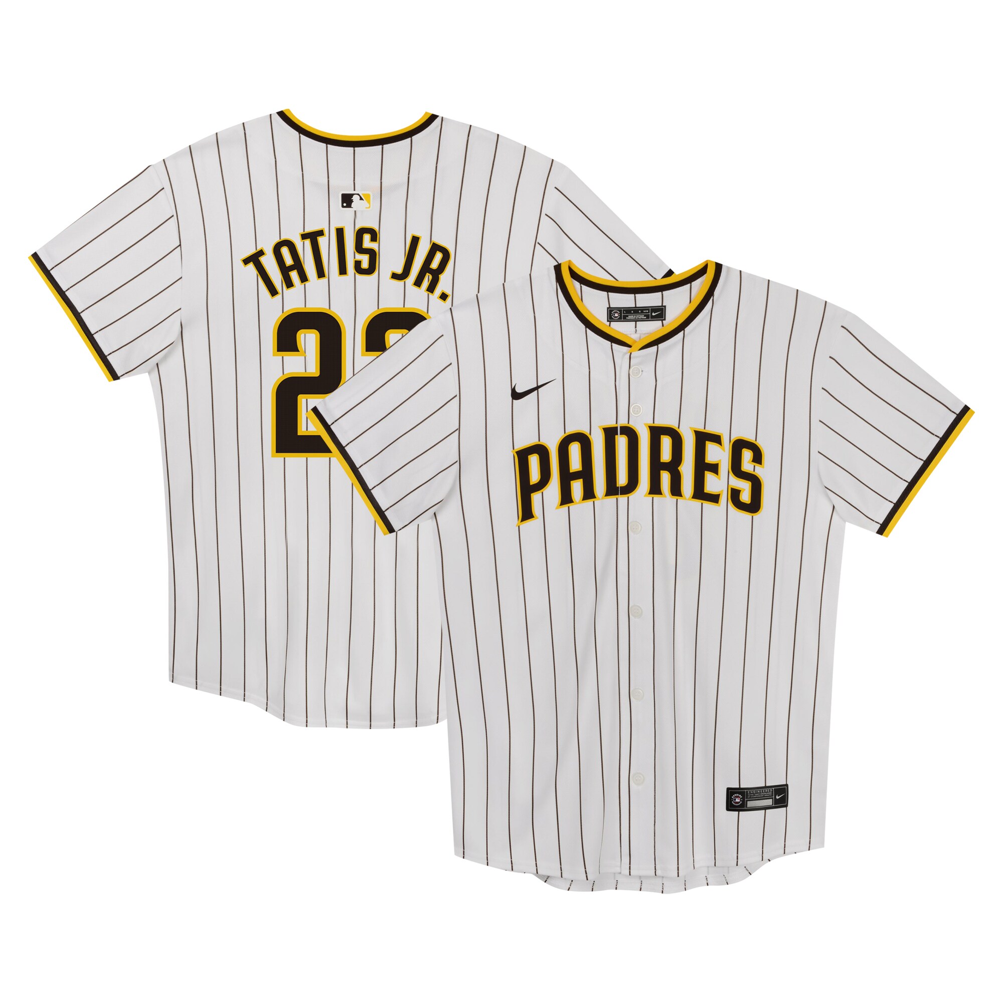 Fernando Tatis Jr. San Diego Padres  Preschool Home Game Jersey - White