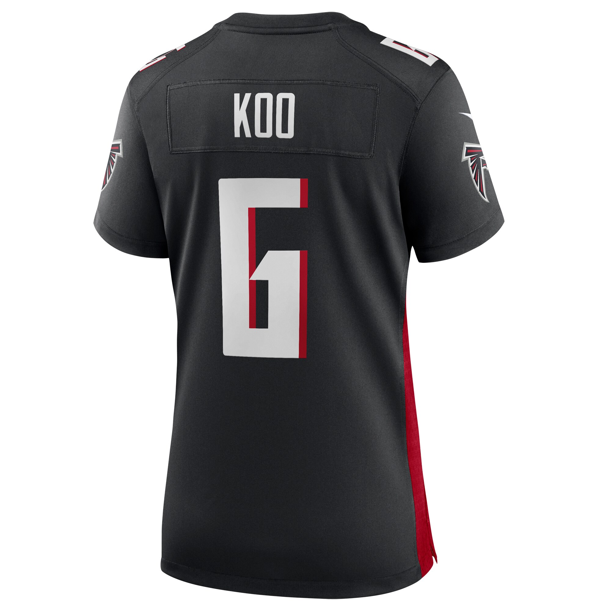 Younghoe Koo Atlanta Falcons  Women's Team Game Jersey - Black