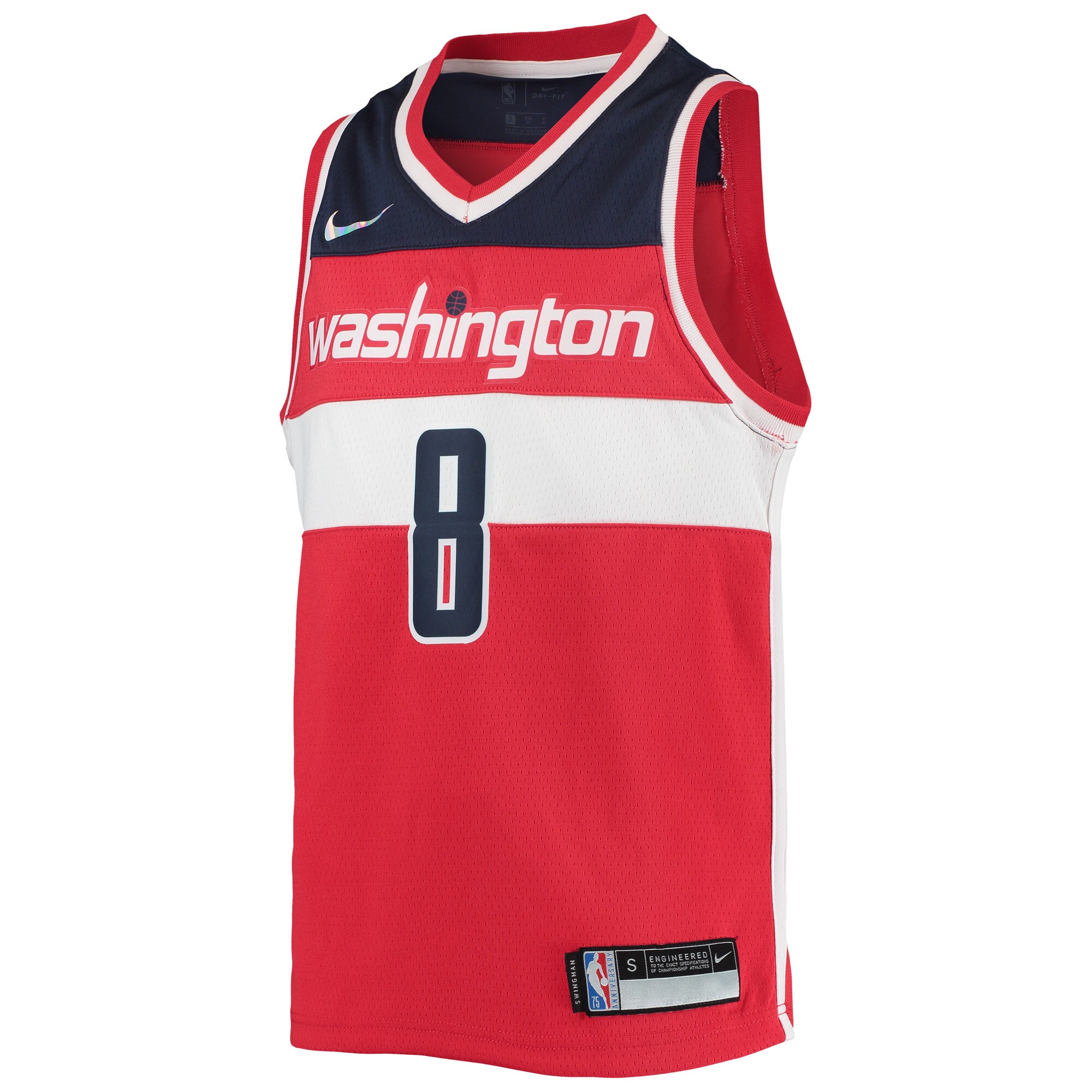 Rui Hachimura Washington Wizards  Youth 2021\/22 Diamond Swingman Jersey - Icon Edition - Red