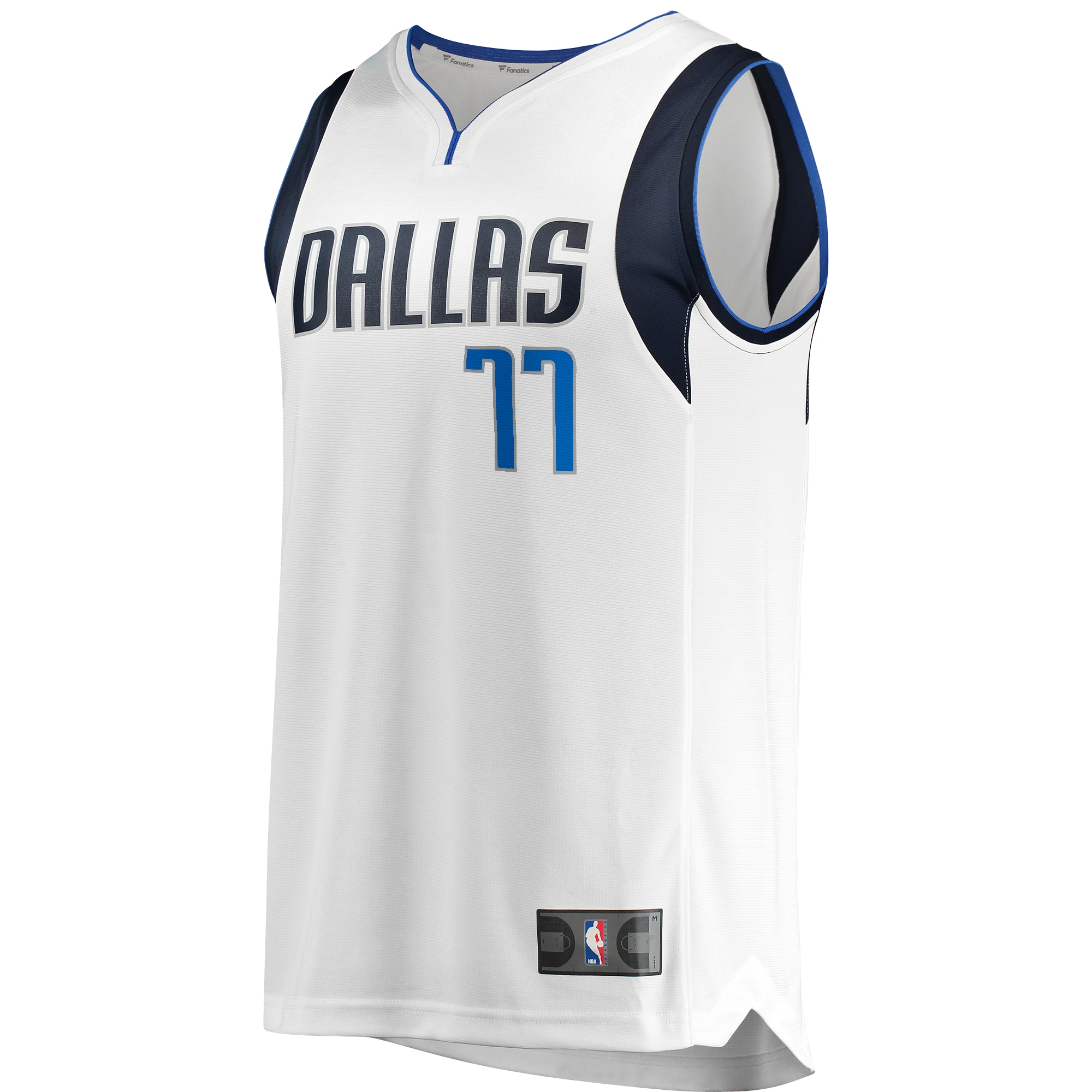 Luka Don\u00c4\u008di\u00c4\u2021 Dallas Mavericks Fanatics Fast Break Replica Player Jersey - Association Edition - White