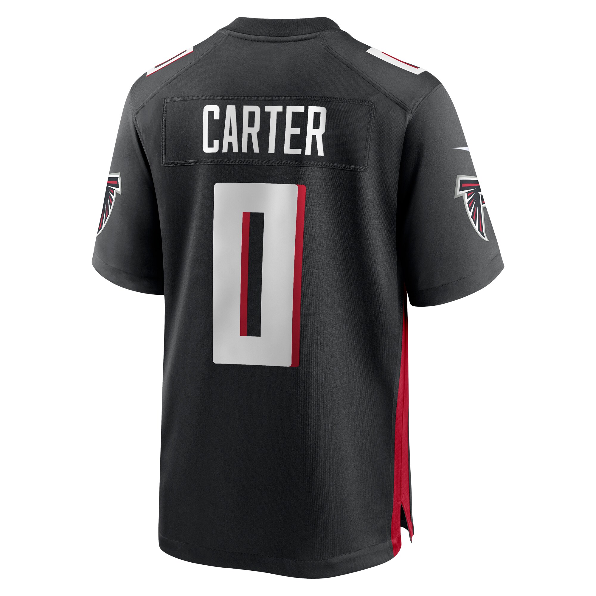 Lorenzo Carter Atlanta Falcons  Game Player Jersey - Black