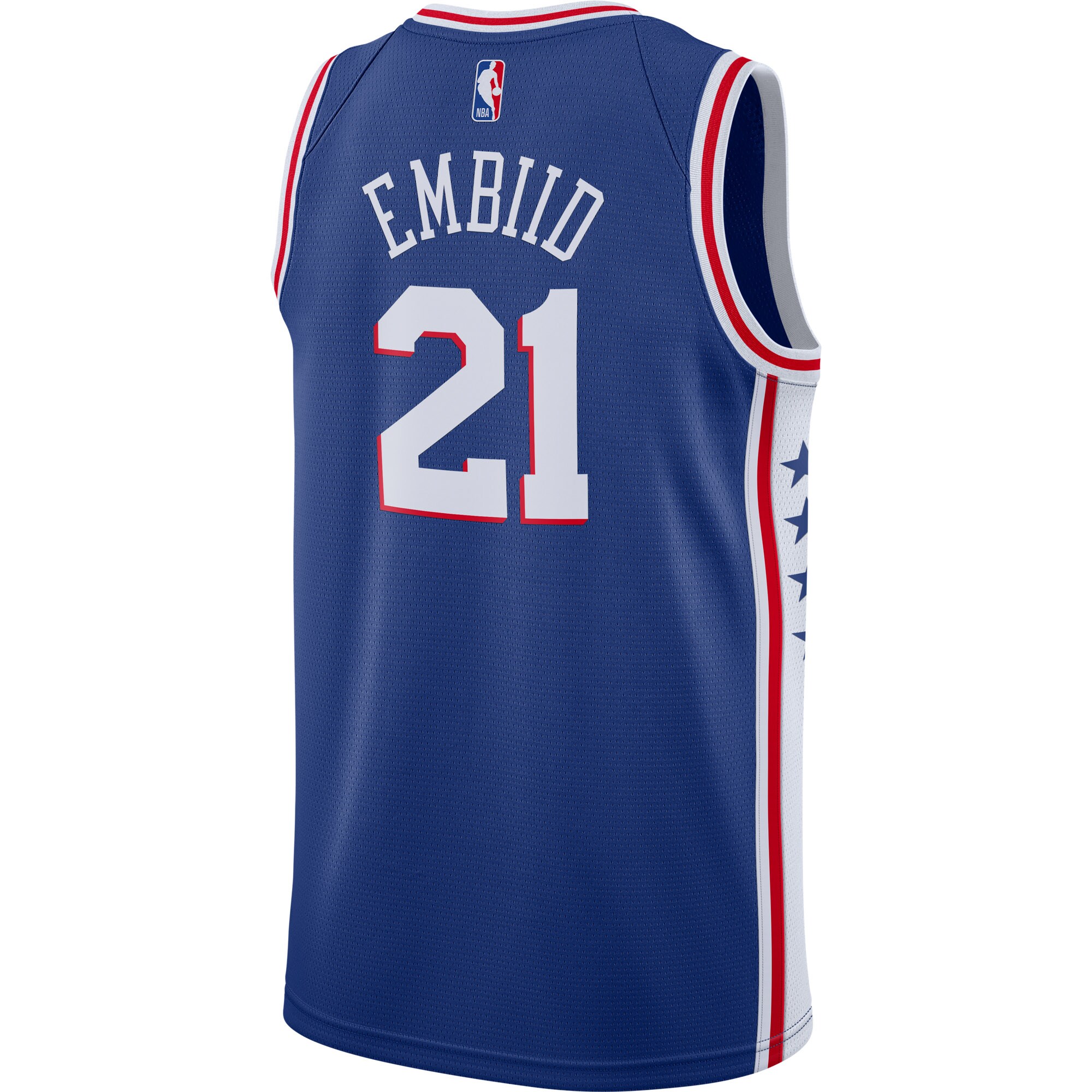 Joel Embiid Philadelphia 76ers  2019\/2020 Swingman Jersey - Icon Edition - Royal