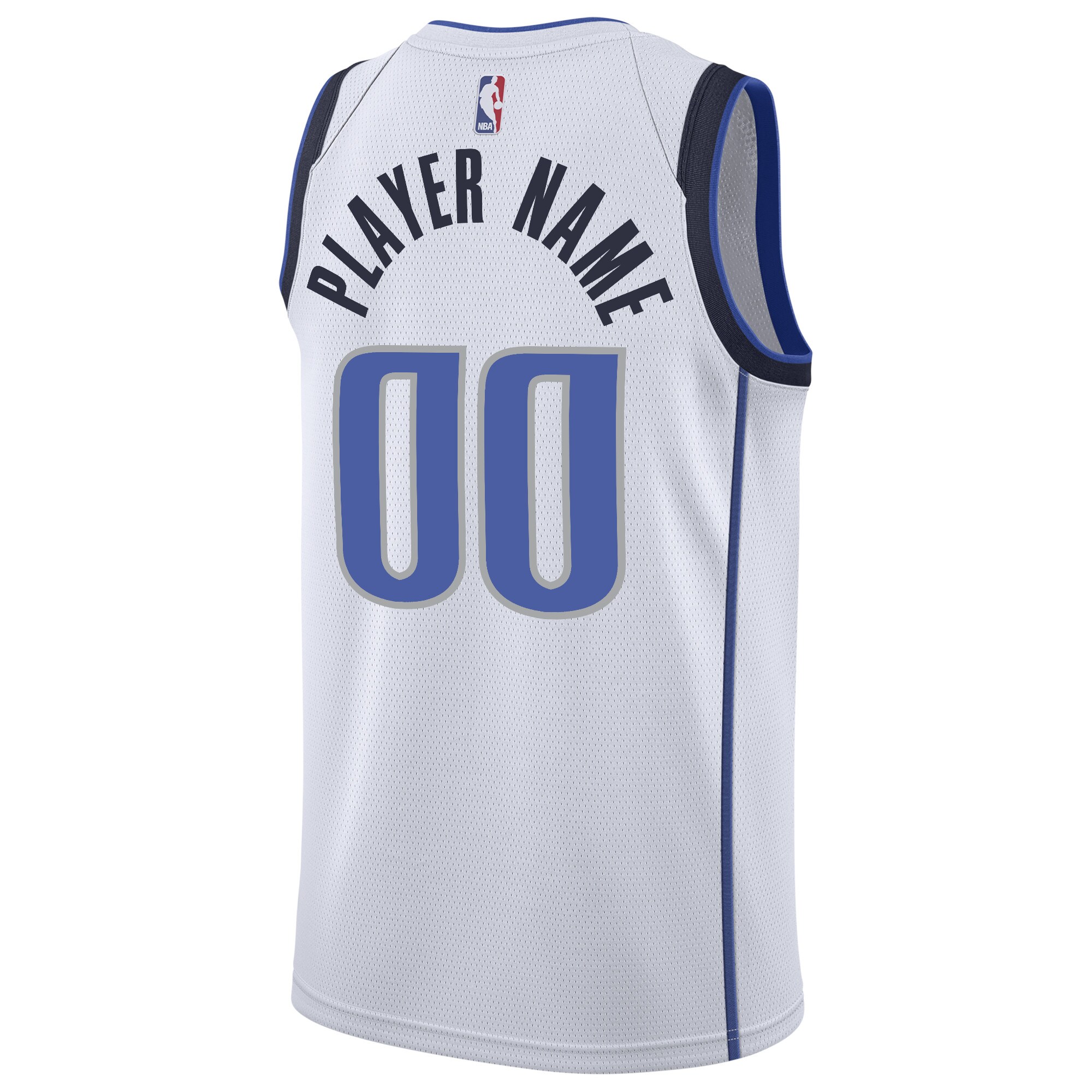 Dallas Mavericks  Custom Swingman Jersey White - Association Edition