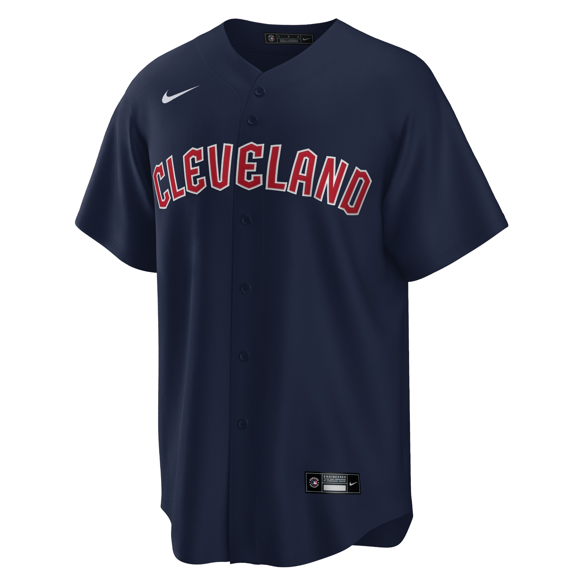 Cleveland Guardians  Alternate Replica Jersey - Navy