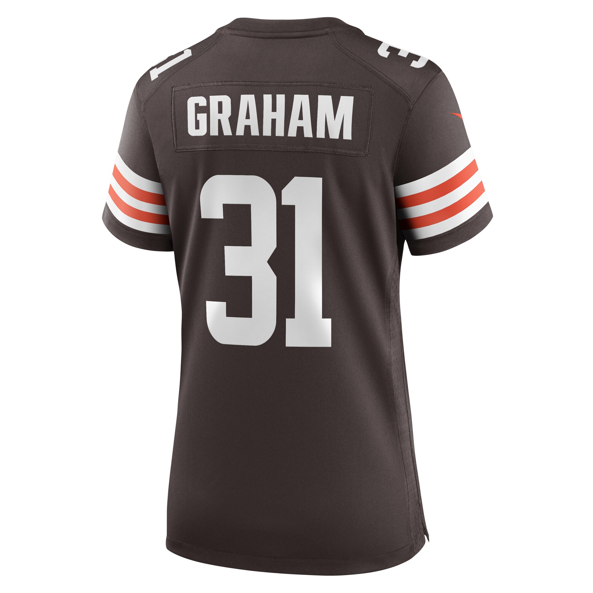 Thomas Graham Jr. Cleveland Browns  Women's Team Game Jersey -  Brown