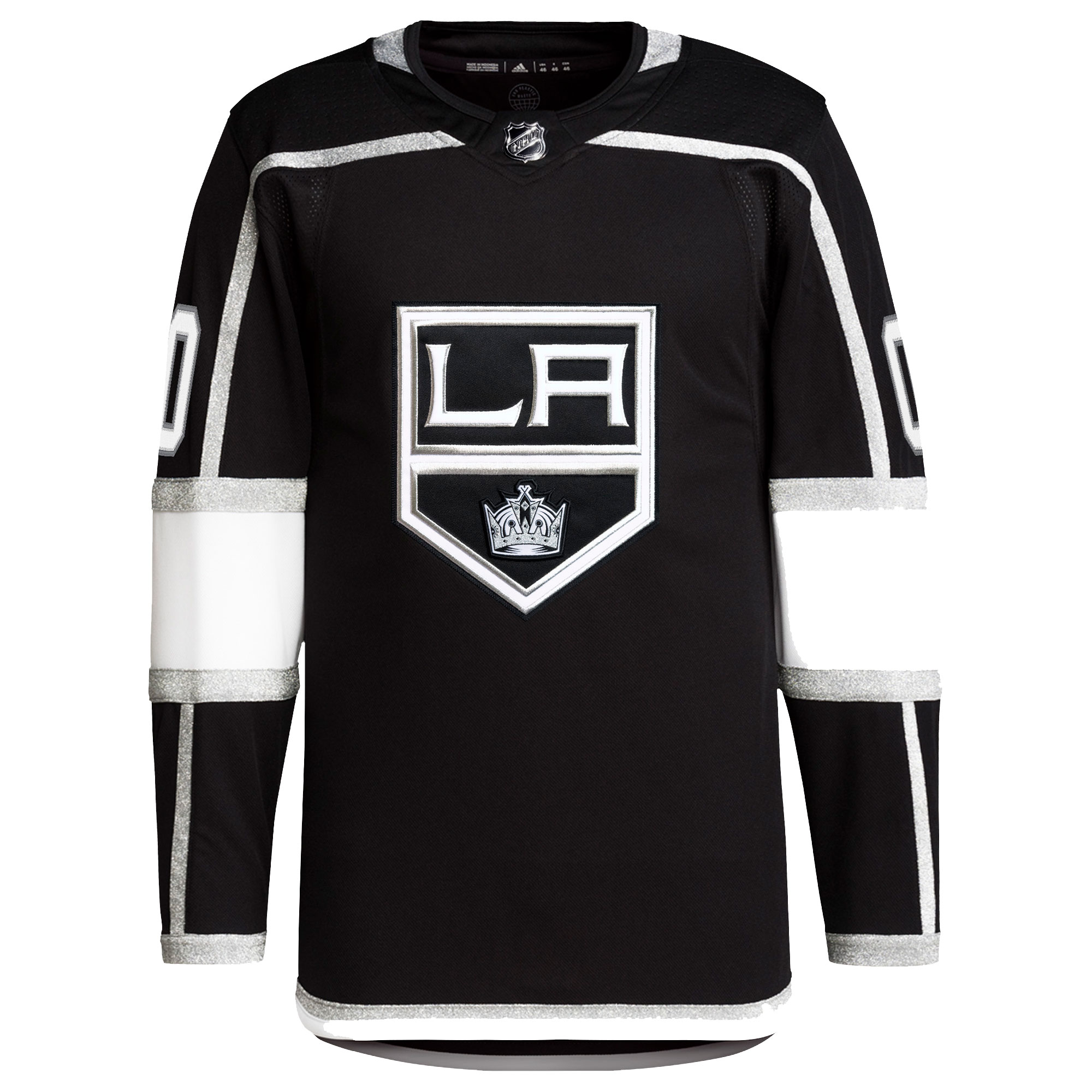 Los Angeles Kings adidas  Home  Primegreen Authentic Custom Jersey - Black