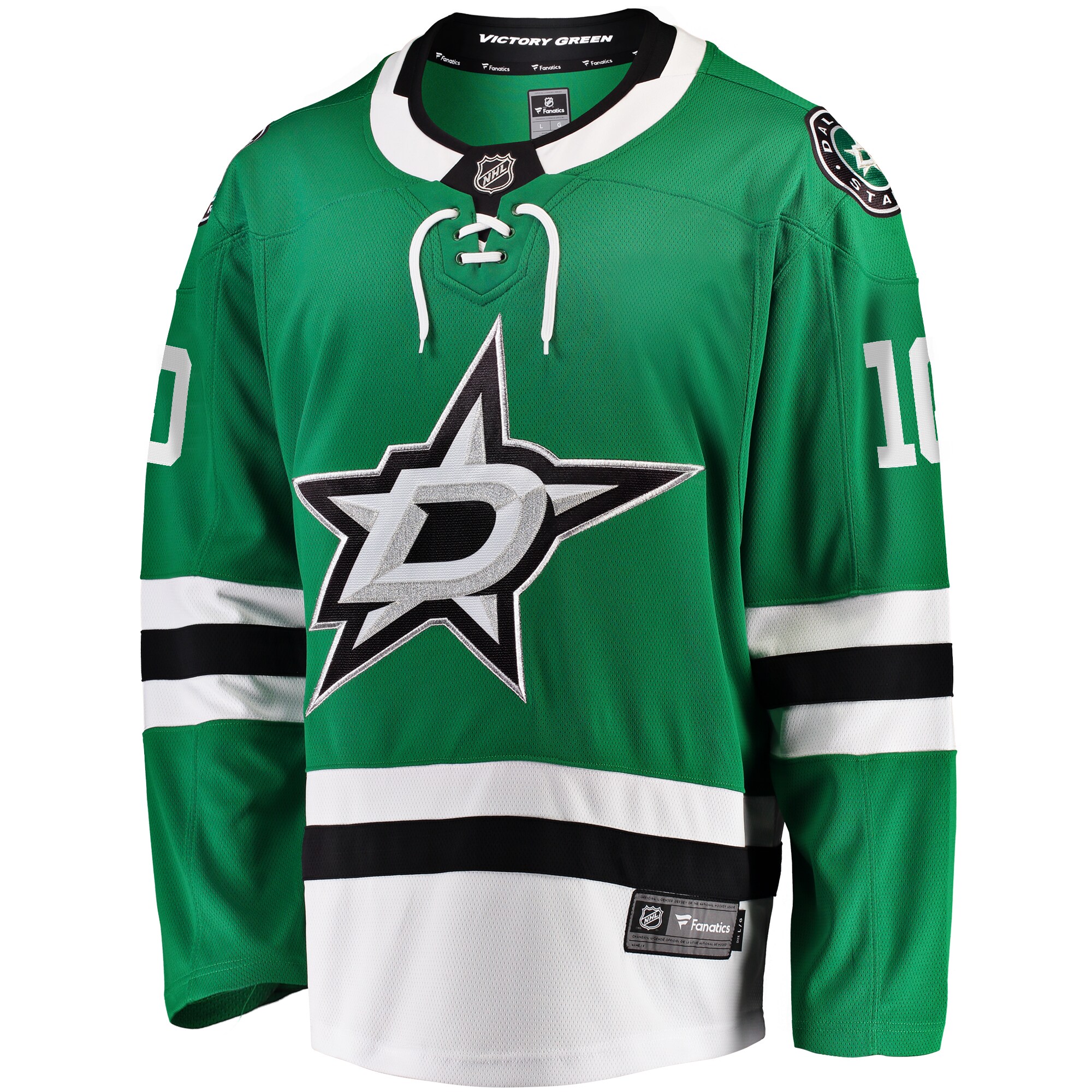 Ty Dellandrea Dallas Stars Fanatics Home Breakaway Player Jersey - Kelly Green