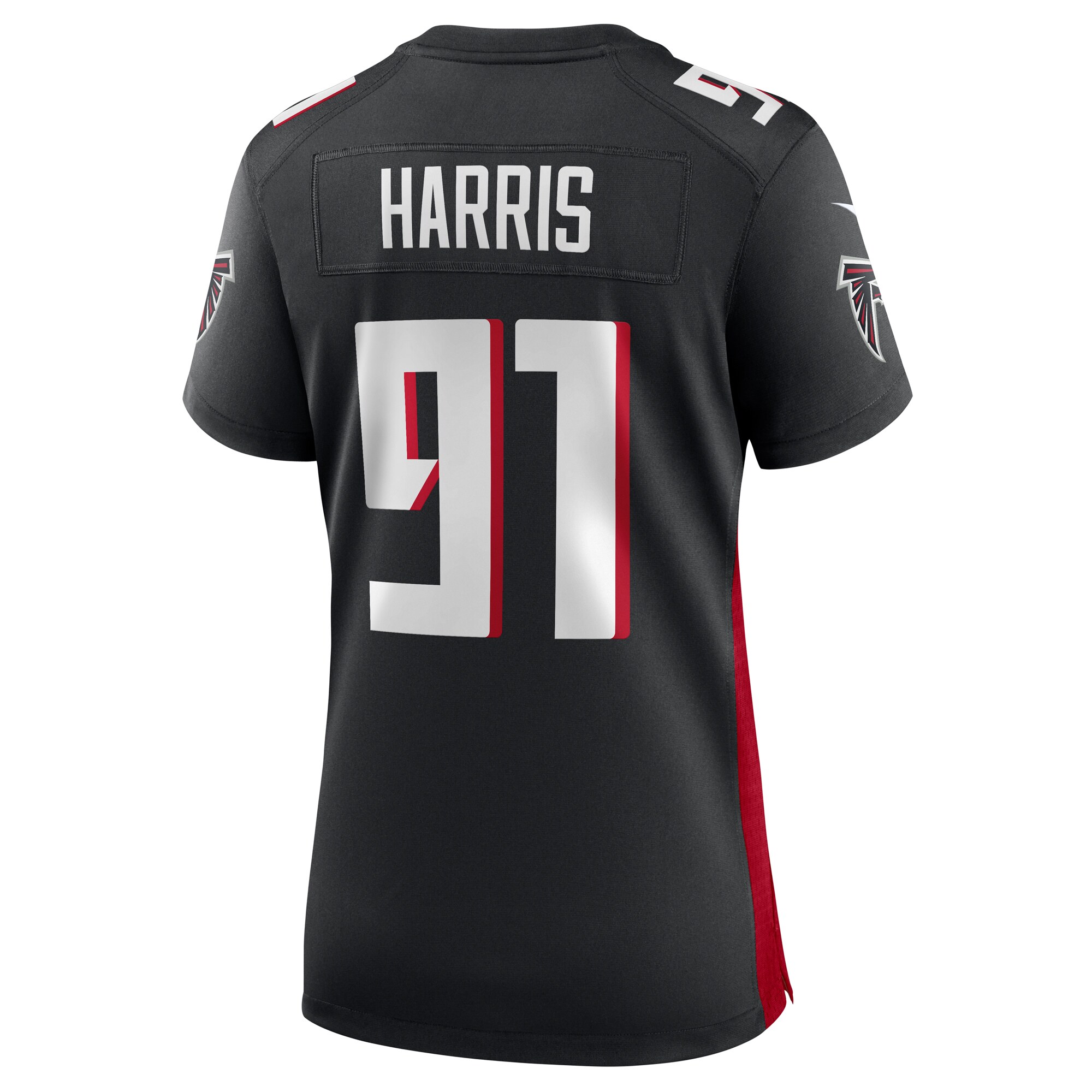 Demone Harris Atlanta Falcons  Women's  Game Jersey -  Black