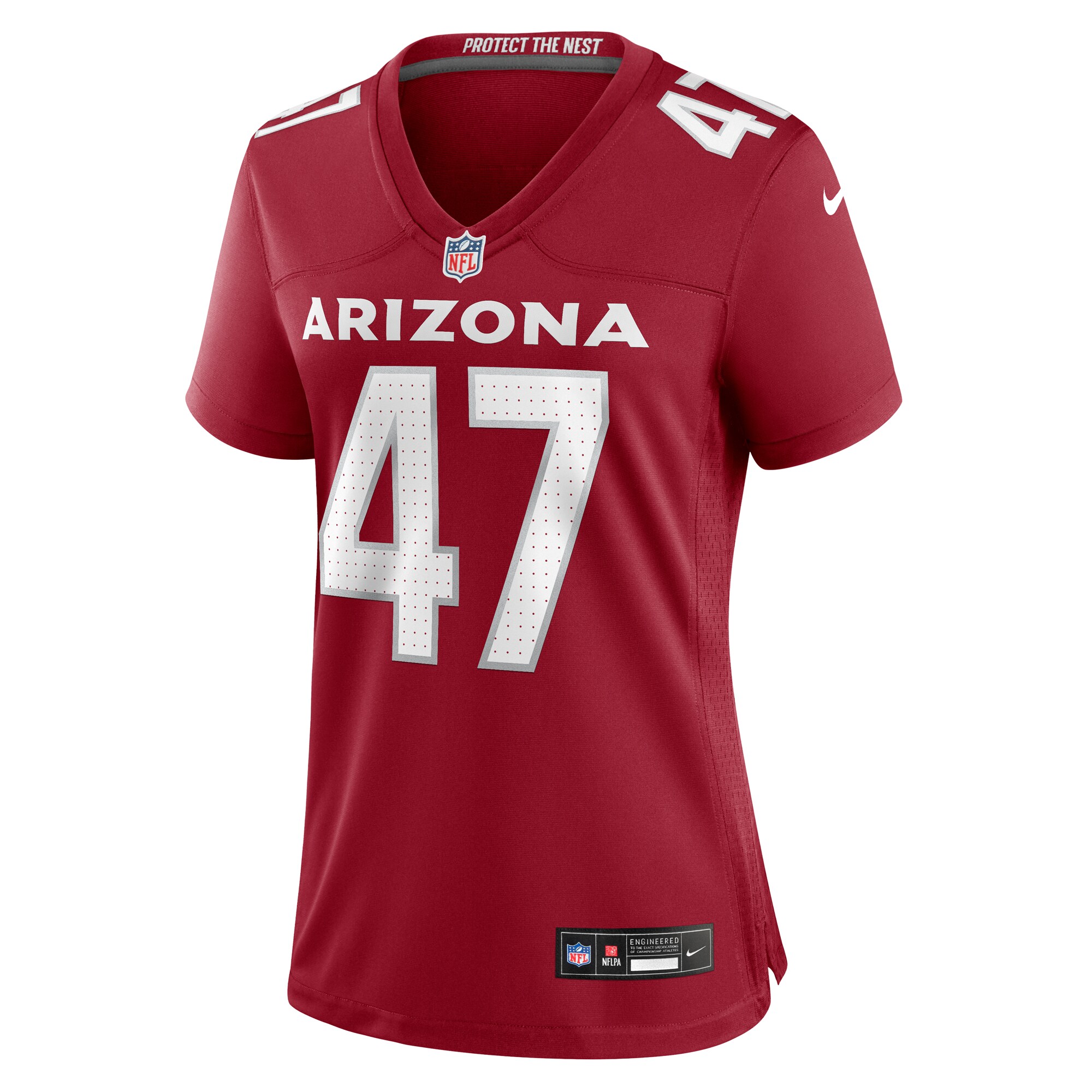 Ezekiel Turner Arizona Cardinals  Women's Team Game Jersey -  Cardinal