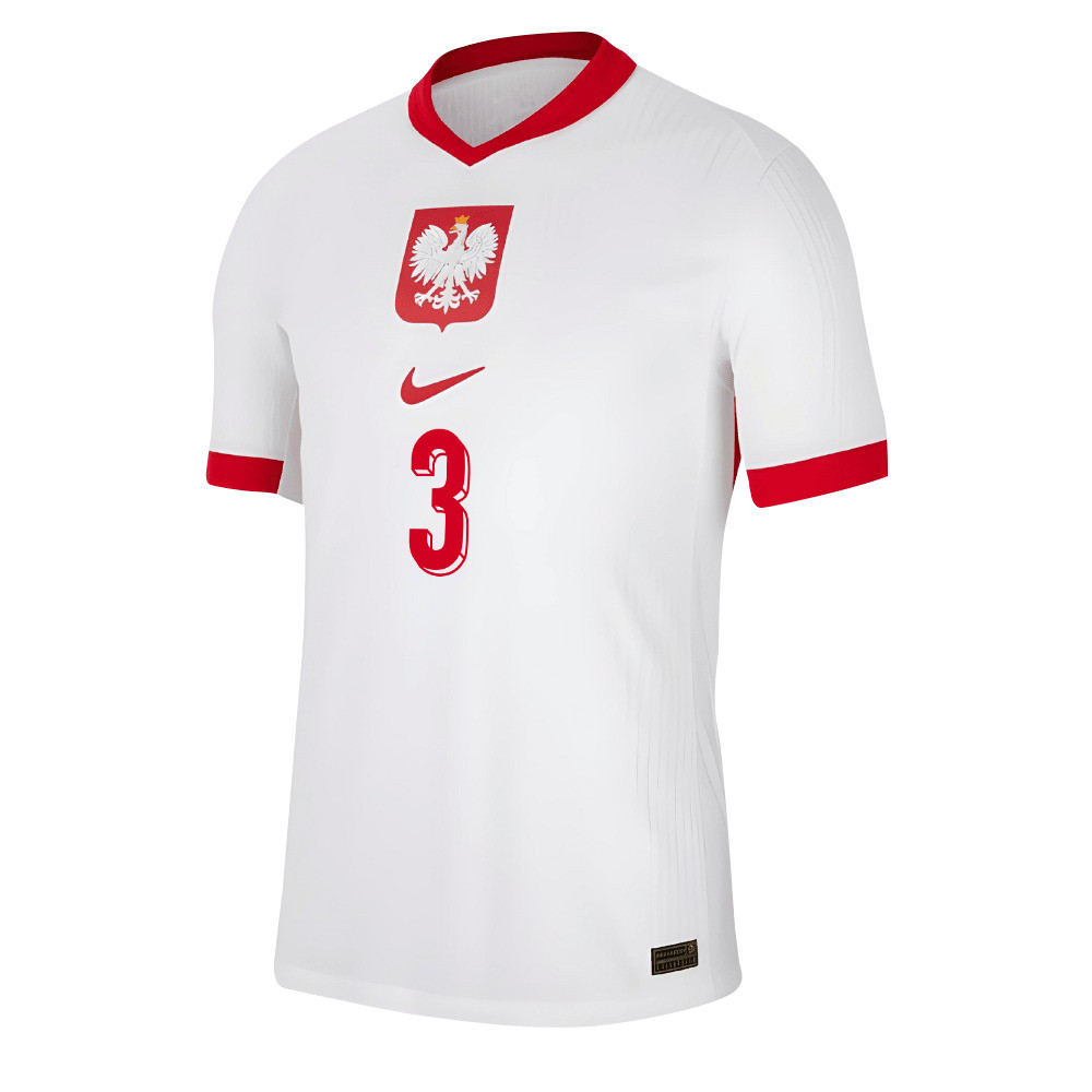 Paweł Dawidowicz 3 Poland National Team 2024/25 Home Men Jersey - White