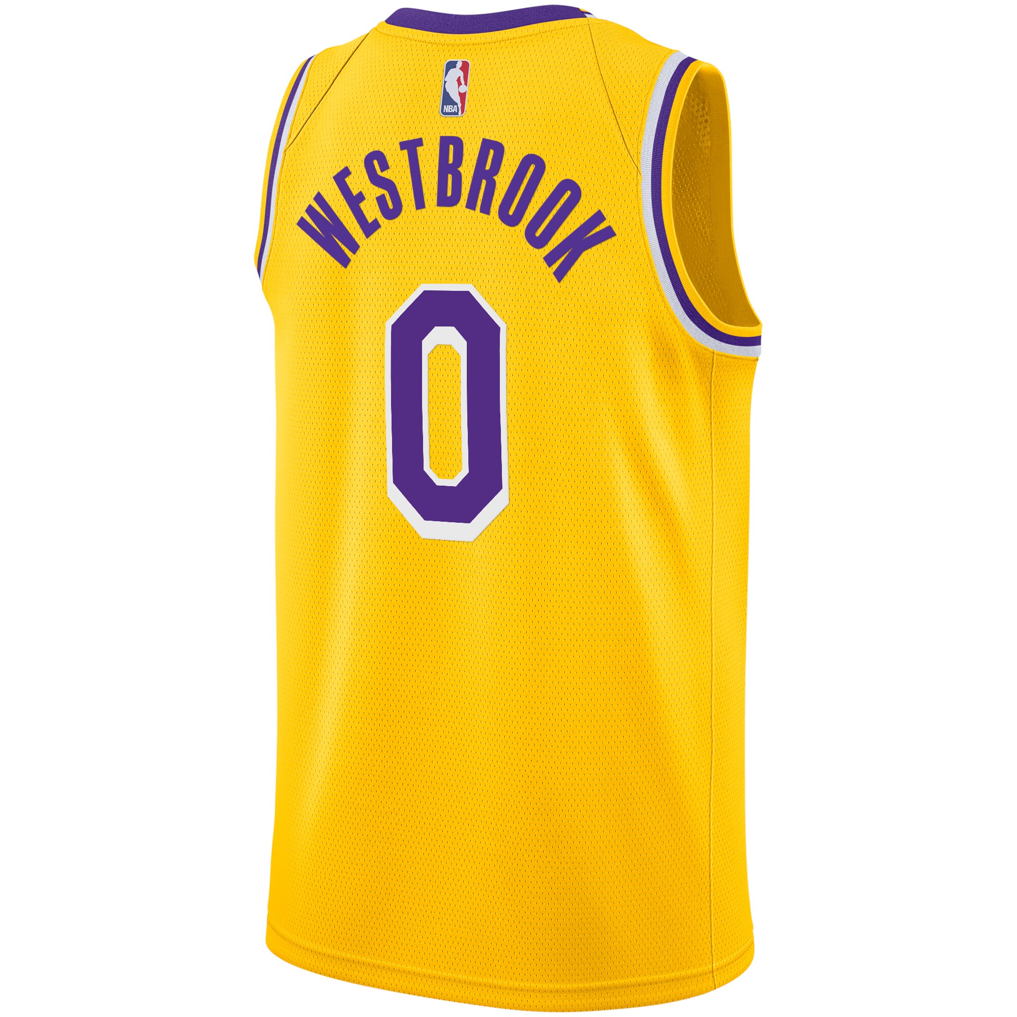Russell Westbrook Los Angeles Lakers  2020\/21 Swingman Player Jersey Gold - Icon Edition