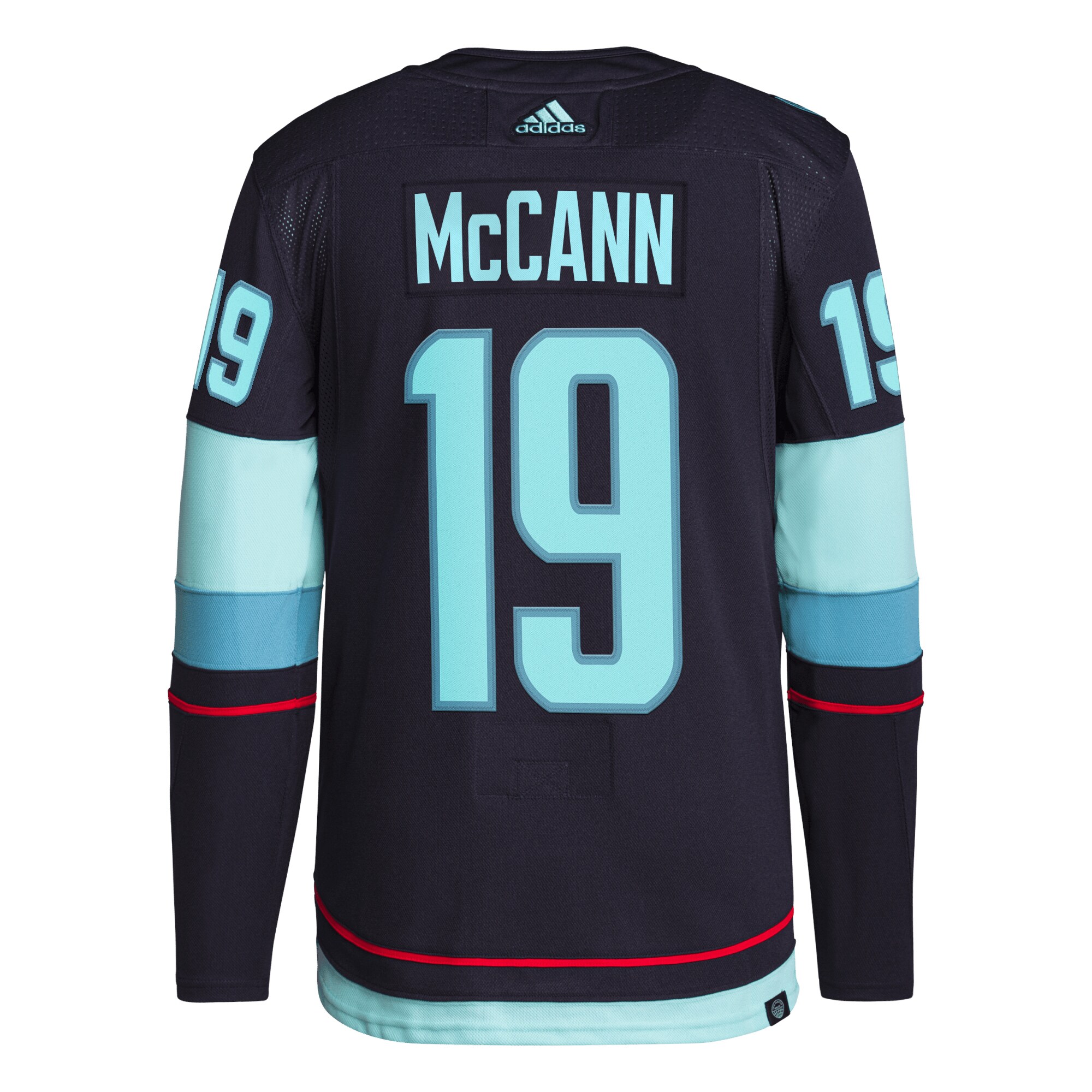 Jared McCann  adidas Home Authentic Primegreen Player Jersey - Deep Sea Blue