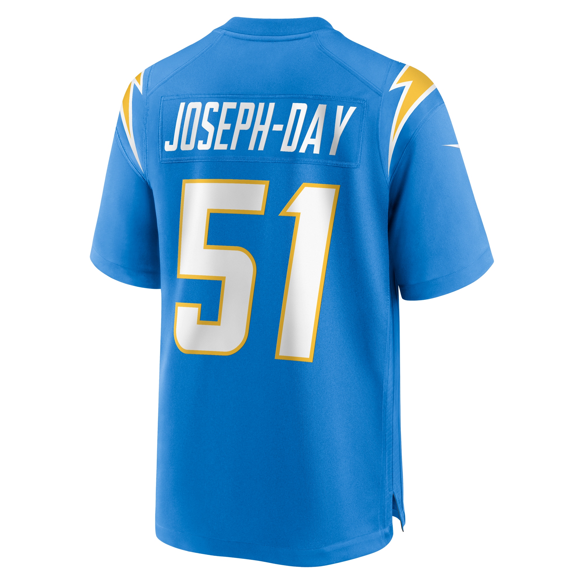 Sebastian Joseph-Day Los Angeles Chargers  Game Player Jersey - Powder Blue