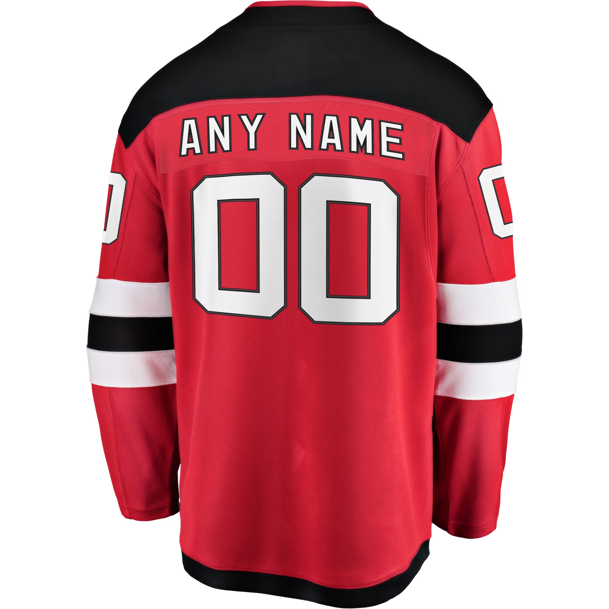 New Jersey Devils Fanatics Youth Home Breakaway Custom Jersey - Red