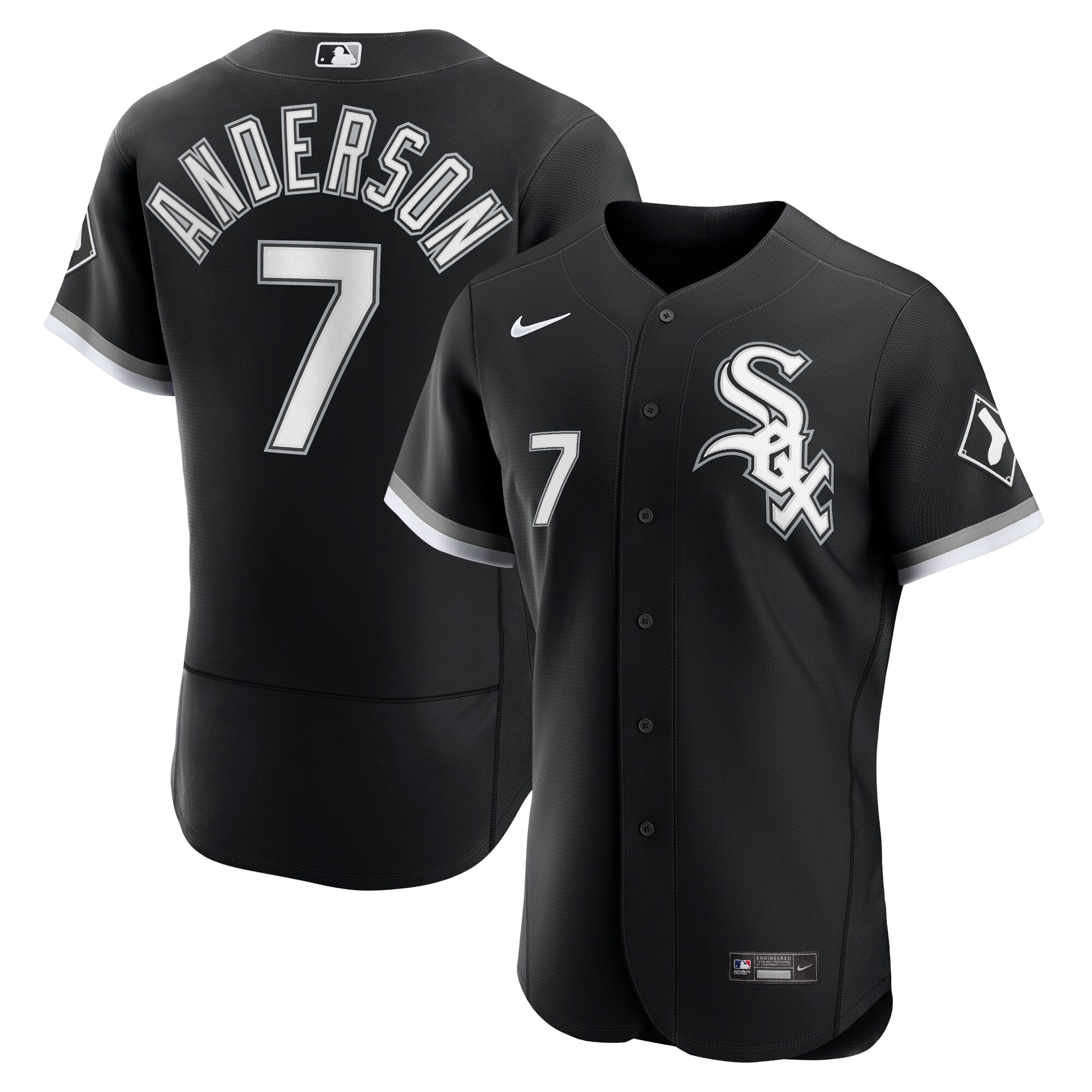 Tim Anderson Chicago White Sox  Alternate Authentic Player Jersey - Black