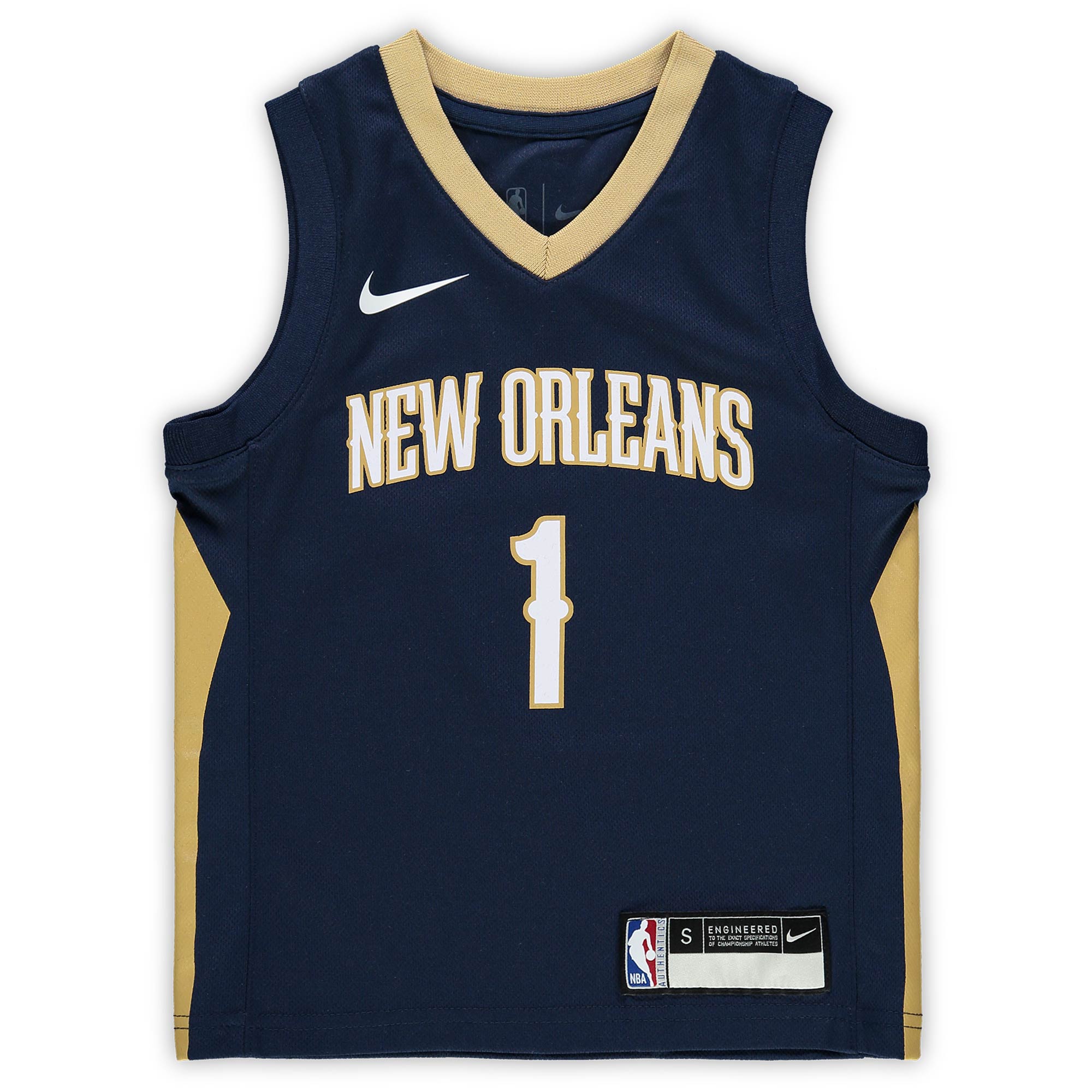 Zion Williamson New Orleans Pelicans  Preschool Replica Jersey - Icon Edition - Navy