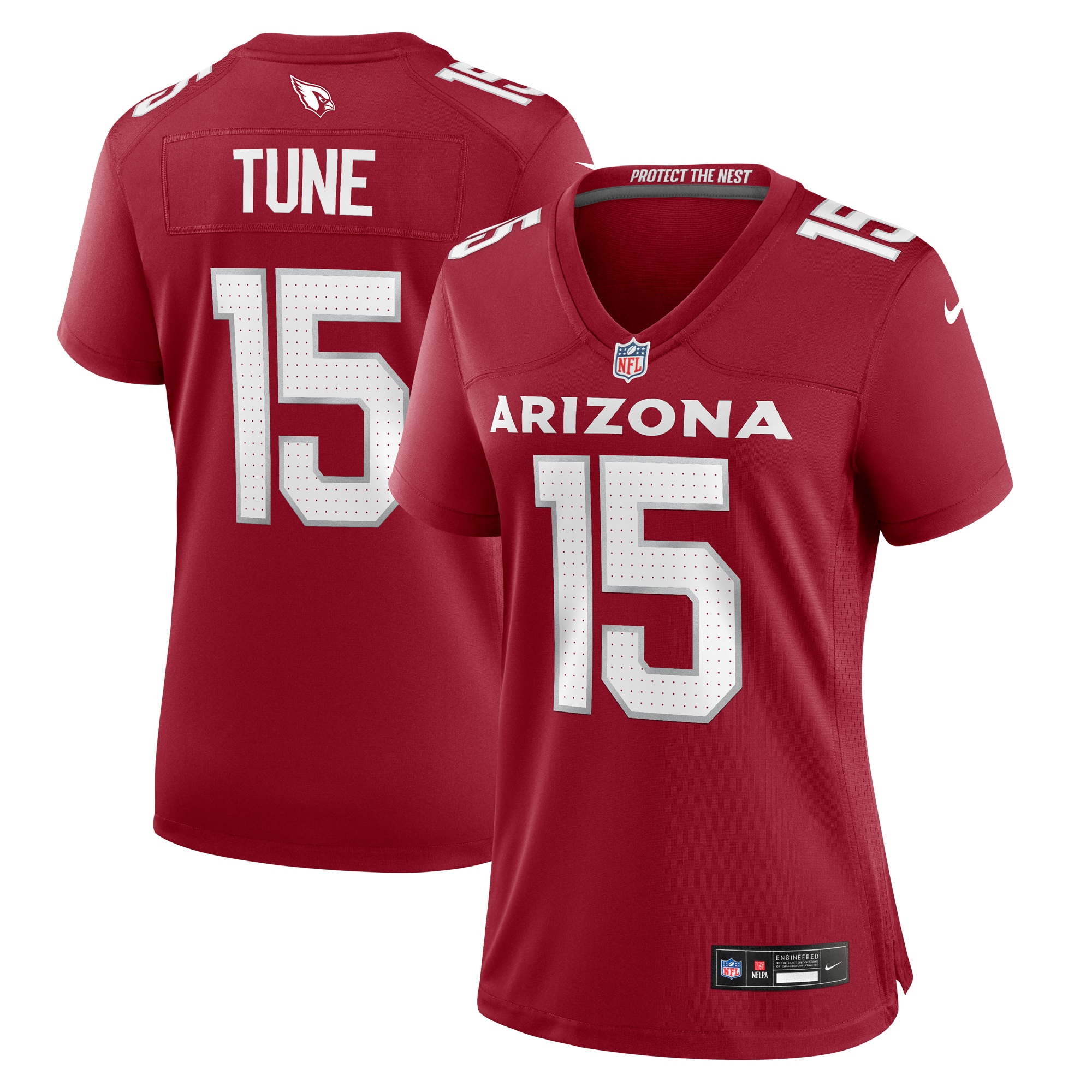 Clayton Tune Arizona Cardinals  Women's  Game Jersey -  Cardinal