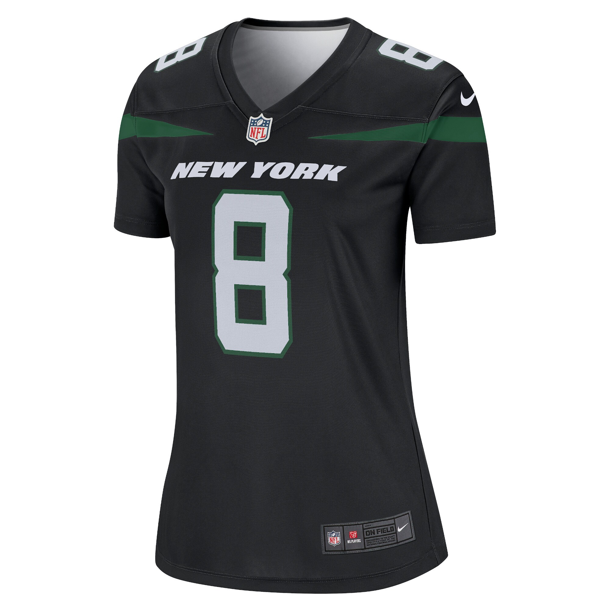 Aaron Rodgers New York Jets  Women's Alternate Legend Player Jersey - Stealth Black