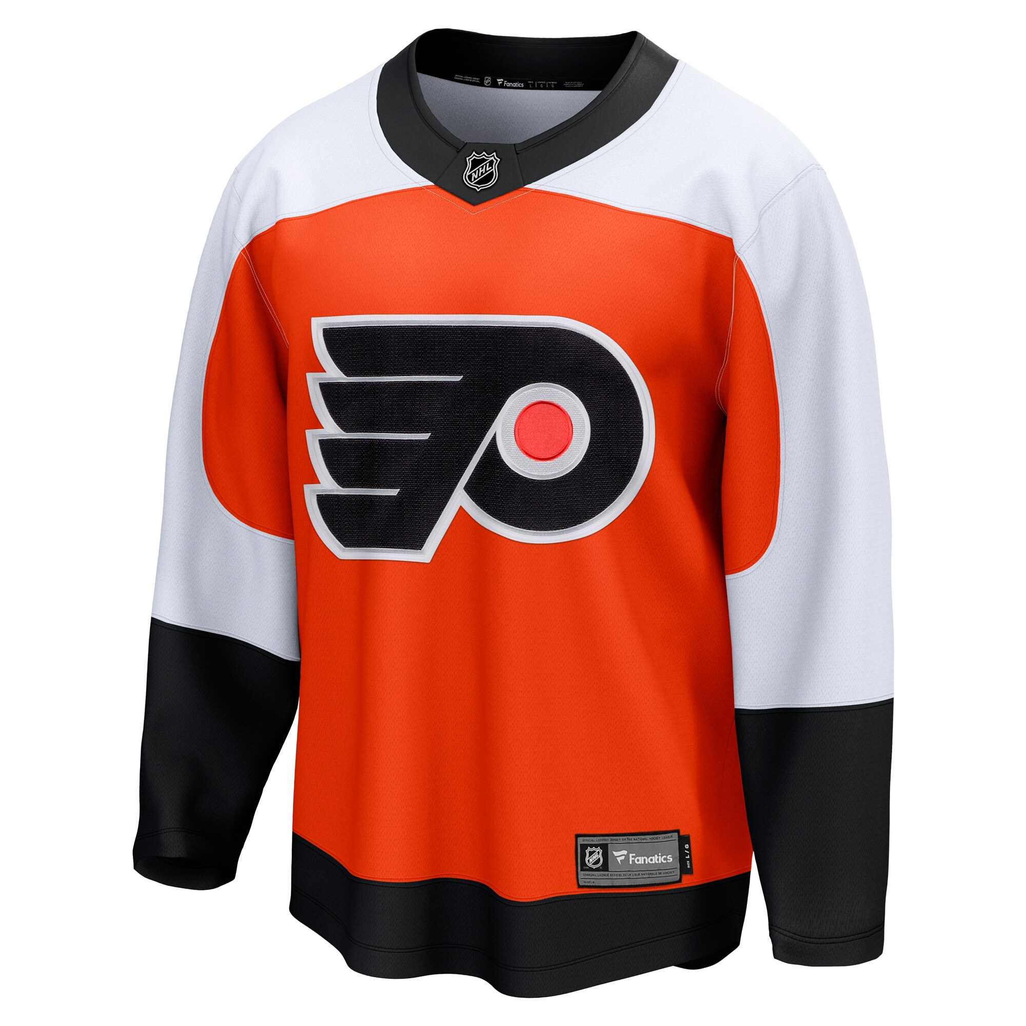 Philadelphia Flyers Fanatics Home Premier Breakaway Jersey - Burnt Orange