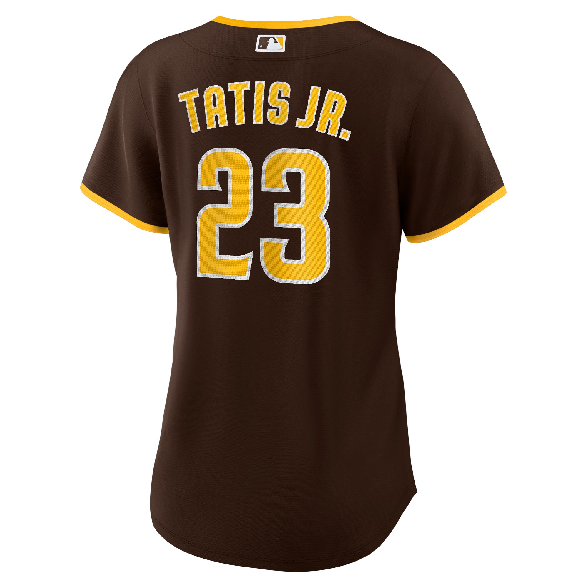 Fernando Tat\u00c3\u00ads Jr. San Diego Padres  Women's Road Replica Player Jersey - Brown