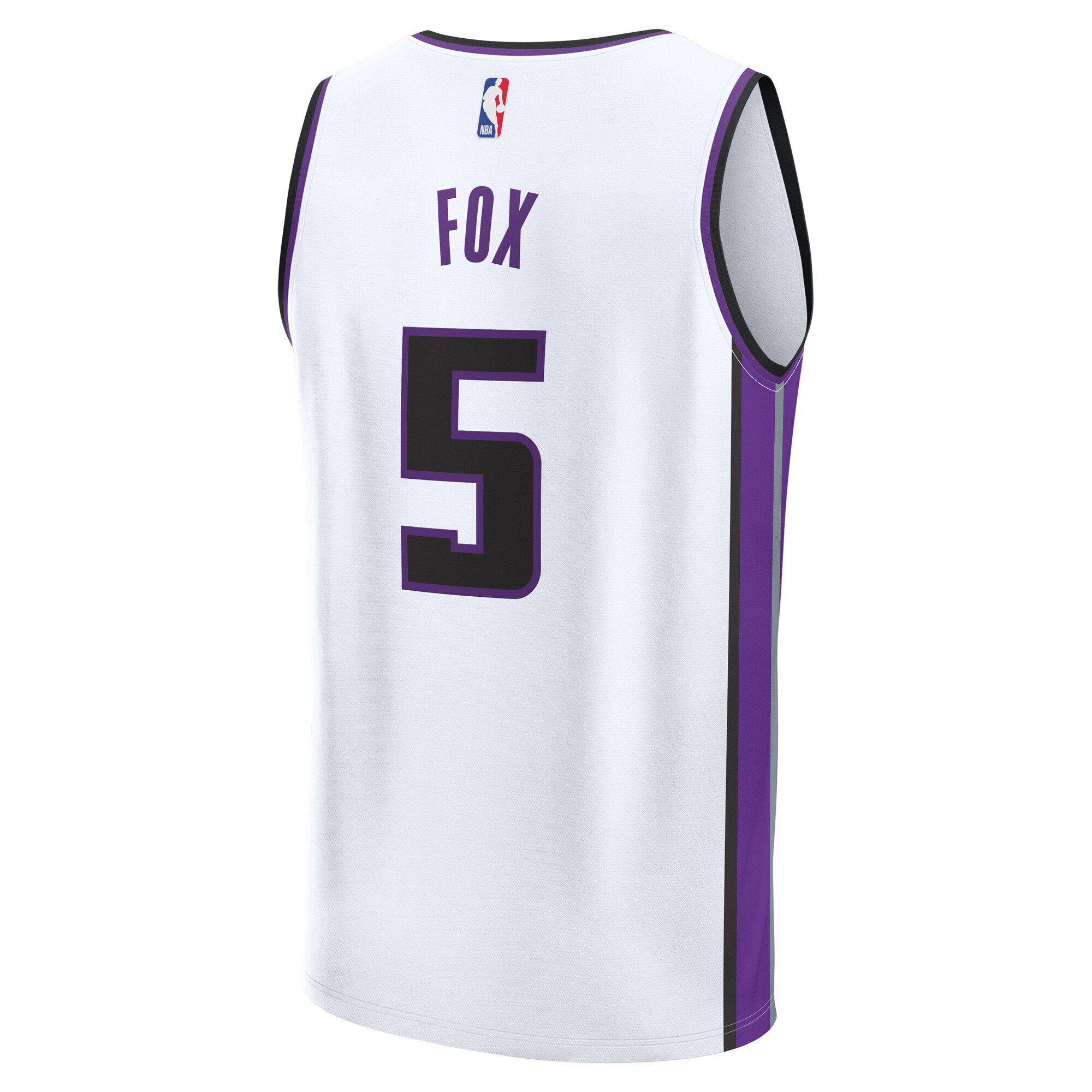 De'Aaron Fox Sacramento Kings Fanatics Fast Break Replica Player Jersey - Association Edition - White