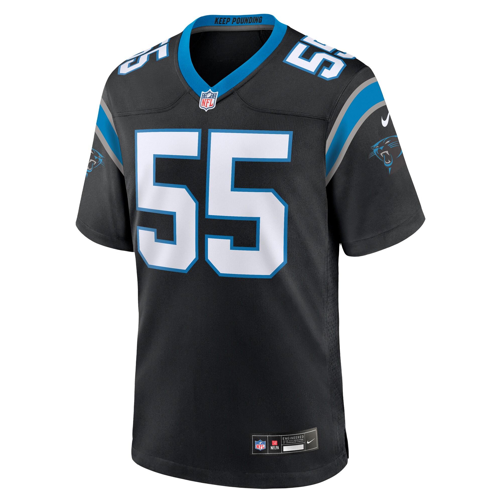 Blake Martinez Carolina Panthers   Game Jersey -  Black