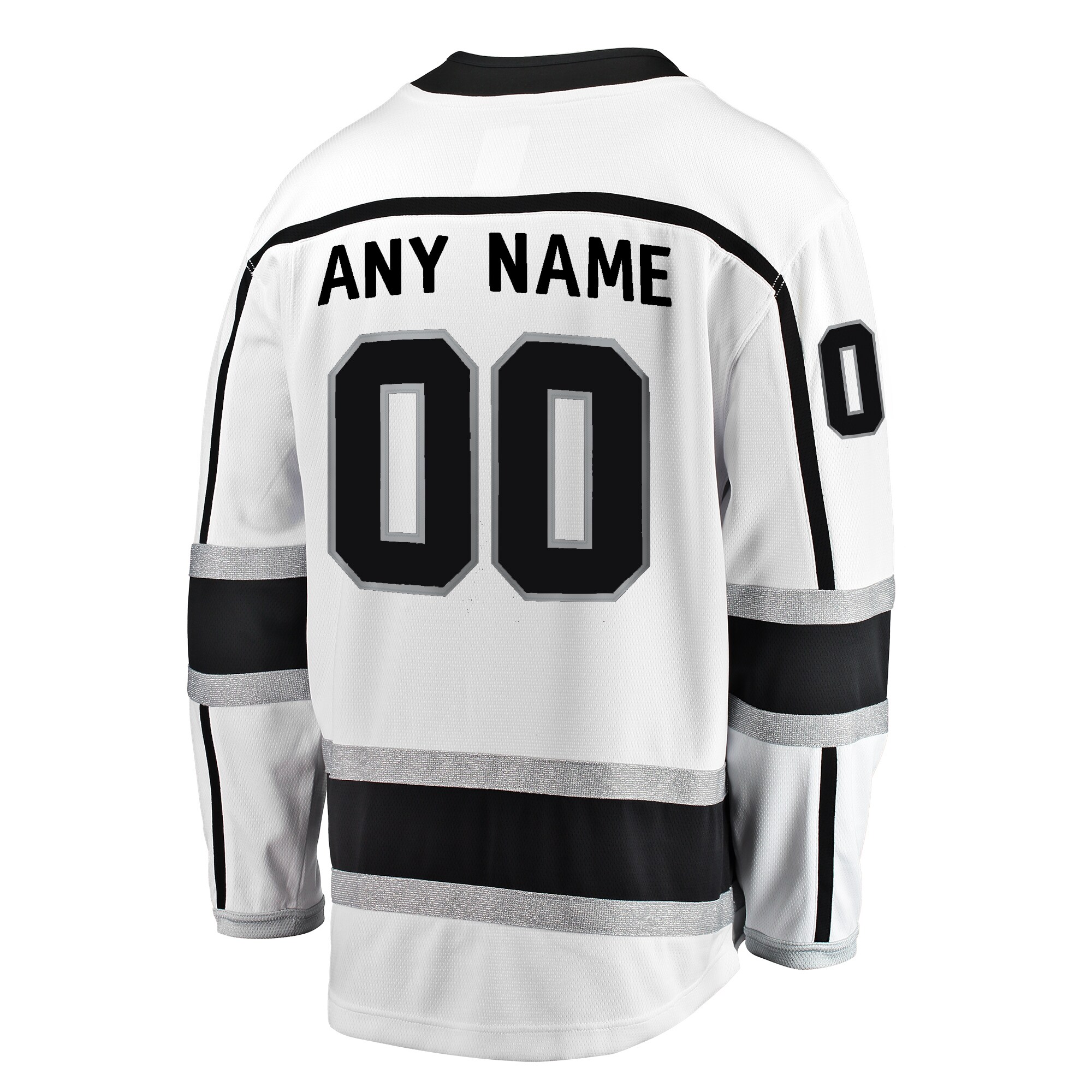 Los Angeles Kings Fanatics Away Breakaway Custom Jersey - White