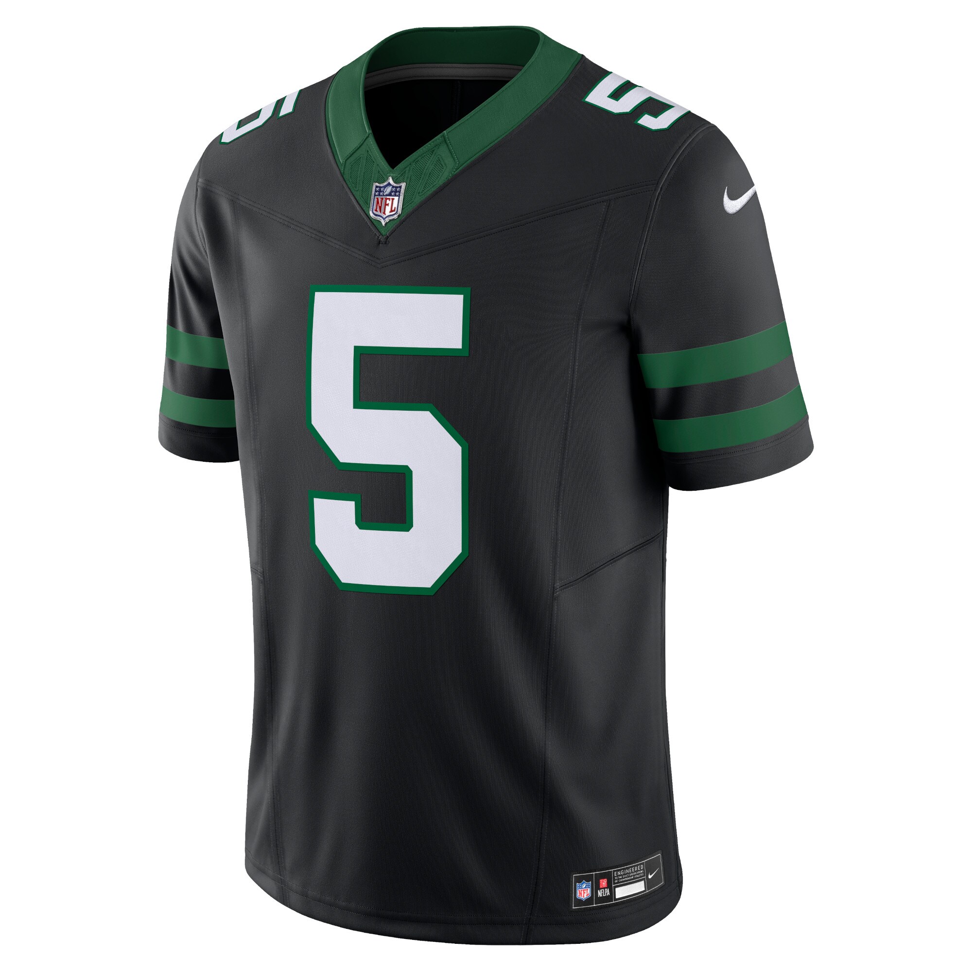 Garrett Wilson New York Jets  Alternate Vapor F.U.S.E. Limited Jersey  - Legacy Black