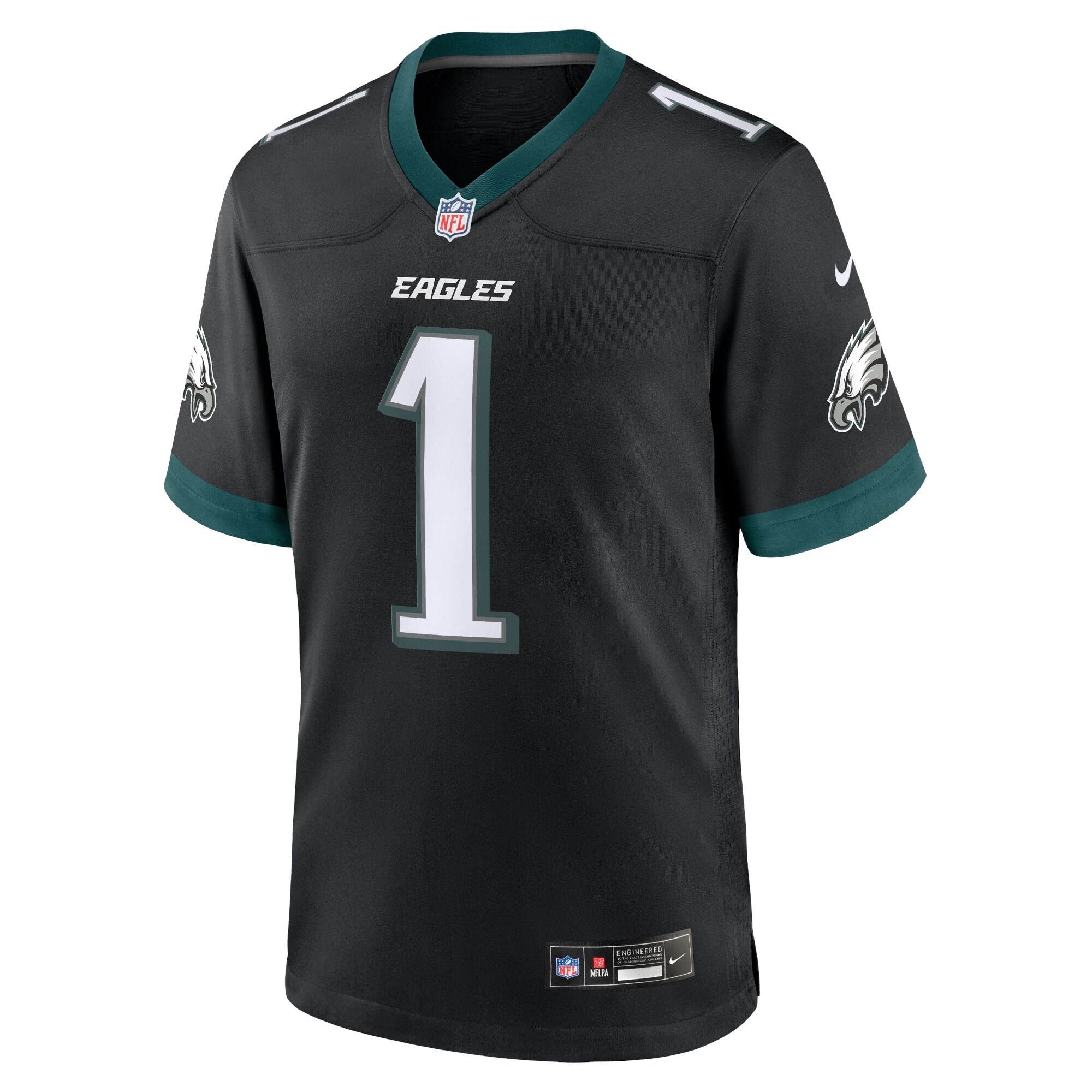 Jalen Hurts Philadelphia Eagles  Alternate Game Jersey - Black