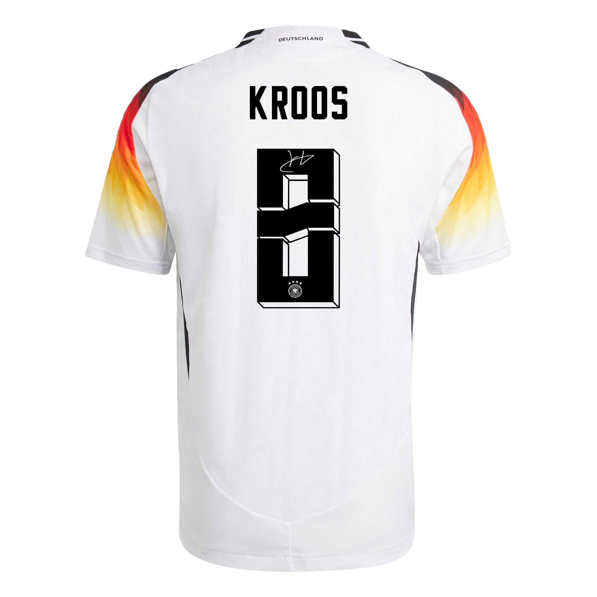 Toni Kroos 8 Signed Germany National Team 2024/25 Home Jersey Autographed - Men
