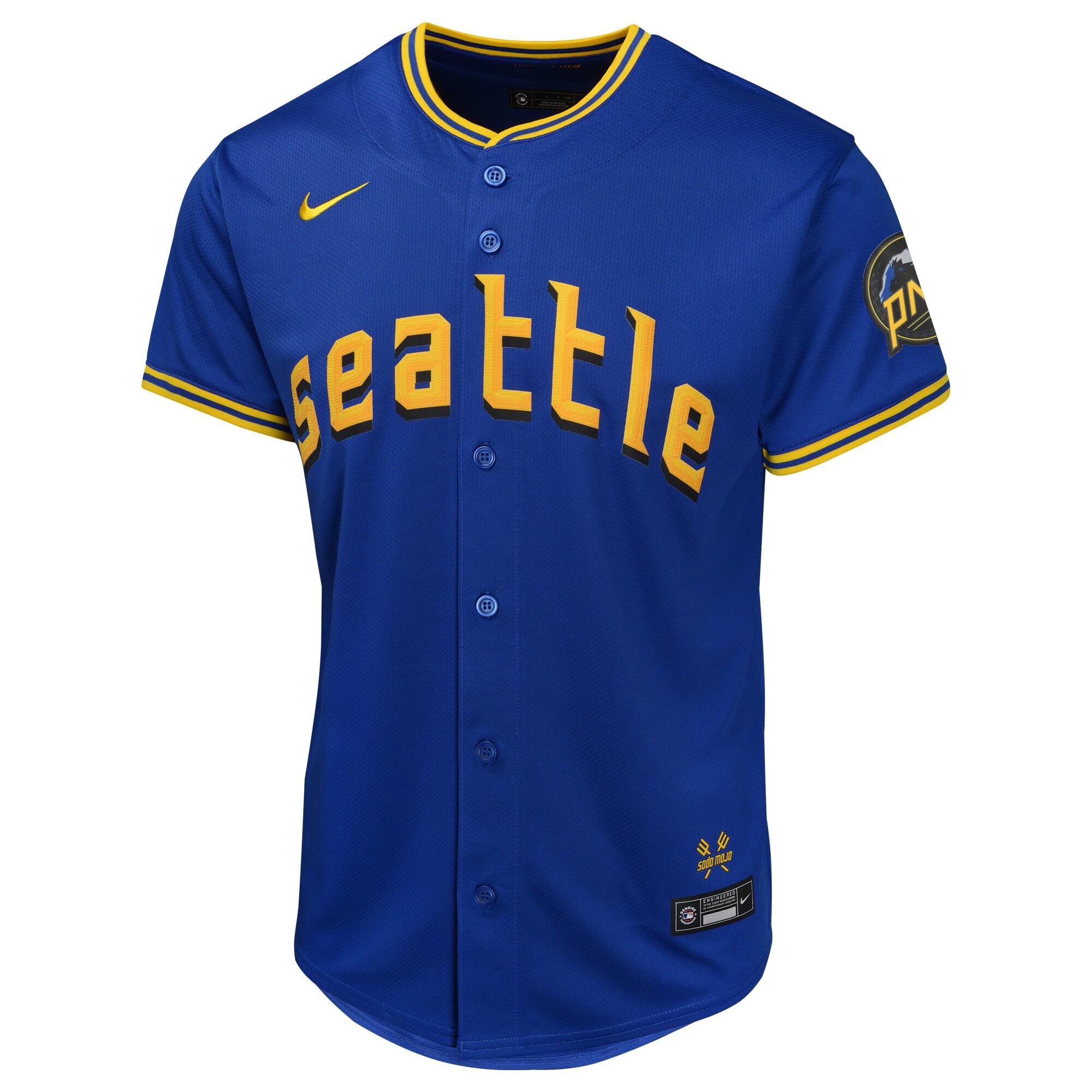 Julio Rodr\u00c3\u00adguez Seattle Mariners  Youth City Connect Limited Player Jersey - Navy