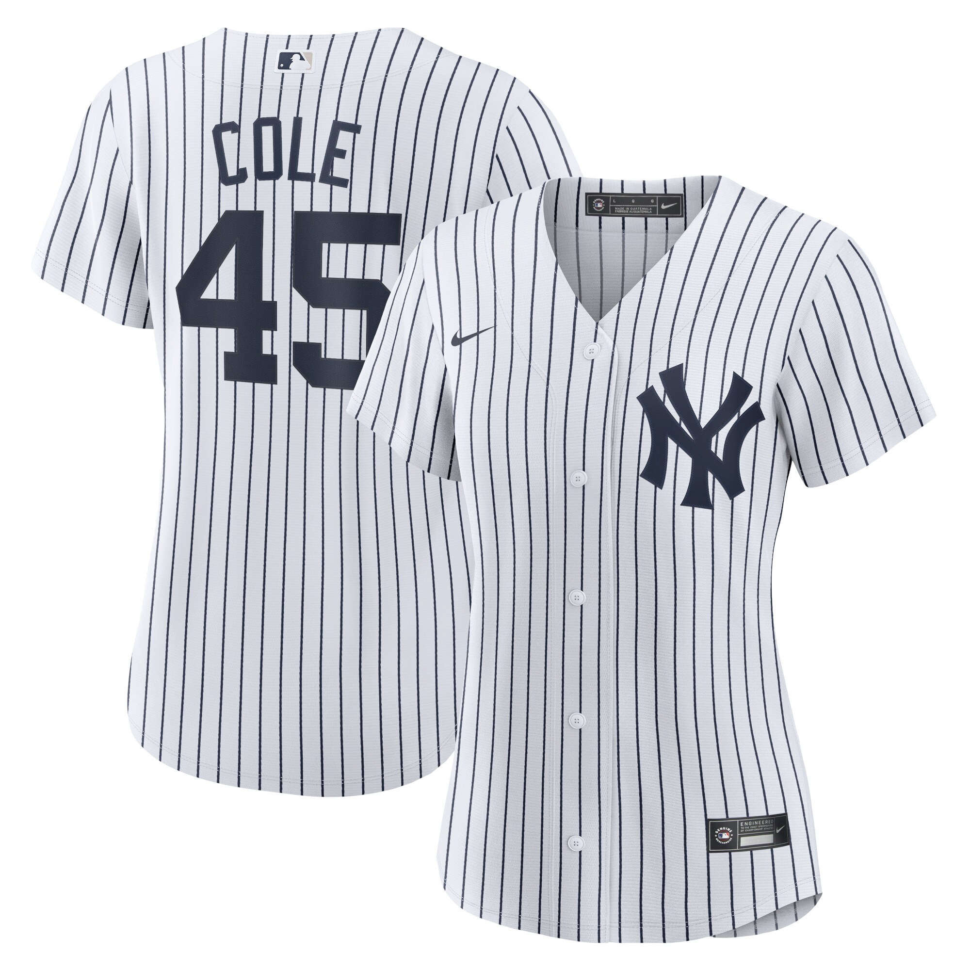 Gerrit Cole New York Yankees  Women's Home Replica Player Jersey - White