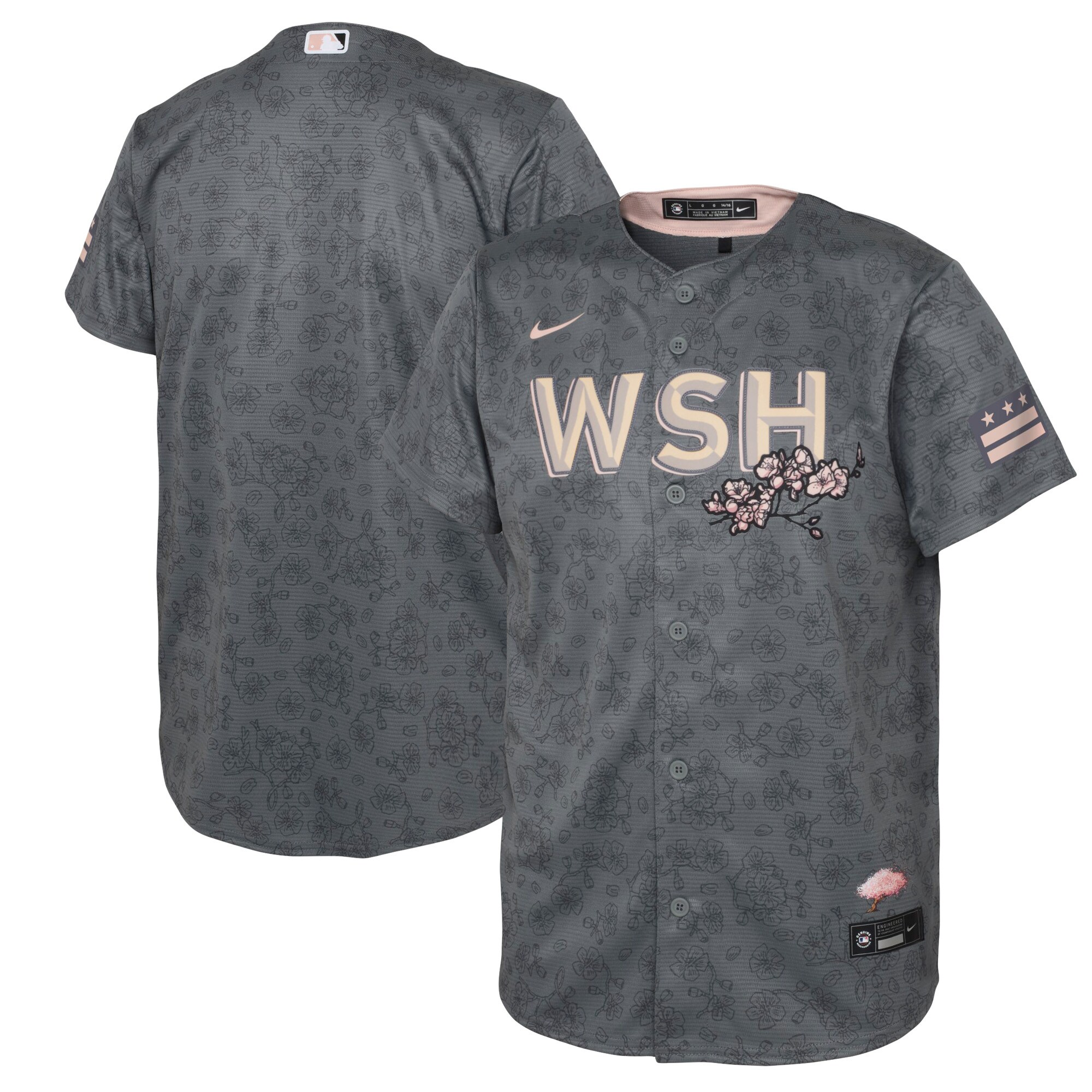 Washington Nationals  Infant City Connect Replica Jersey - Gray
