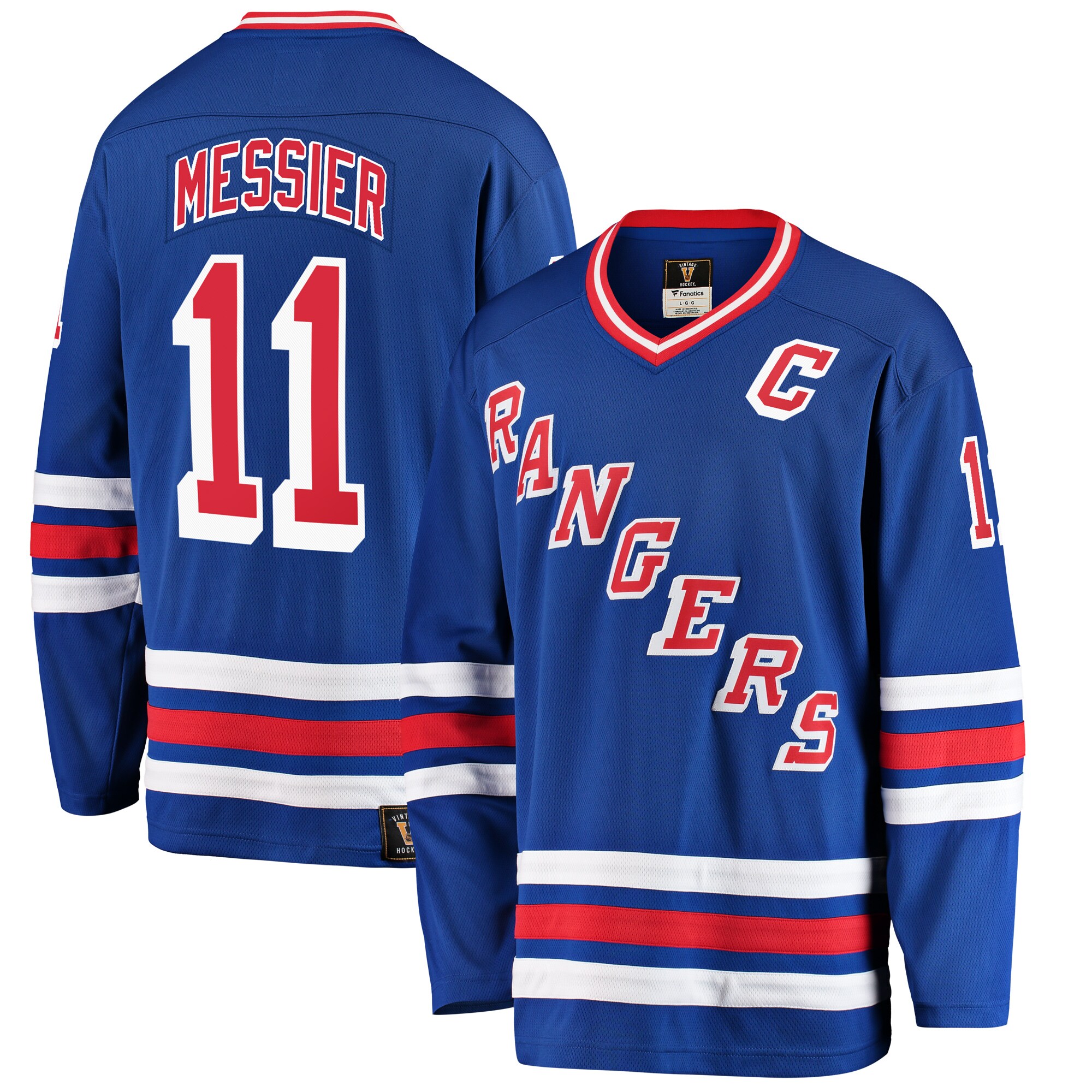 Mark Messier New York Rangers Fanatics Premier Breakaway Retired Player Jersey - Blue