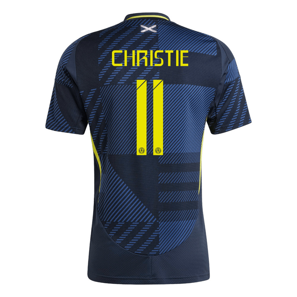 Ryan Christie 11 Scotland National Team 2024 Home Men Jersey - Navy