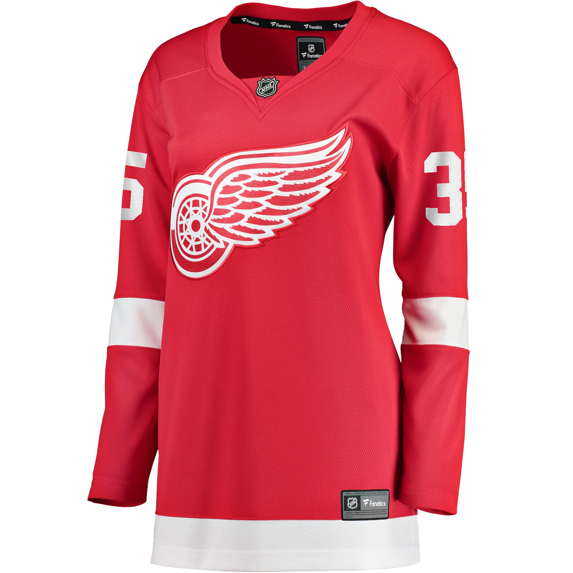Ville Husso Detroit Red Wings Fanatics Women's Home Breakaway Player Jersey - Red