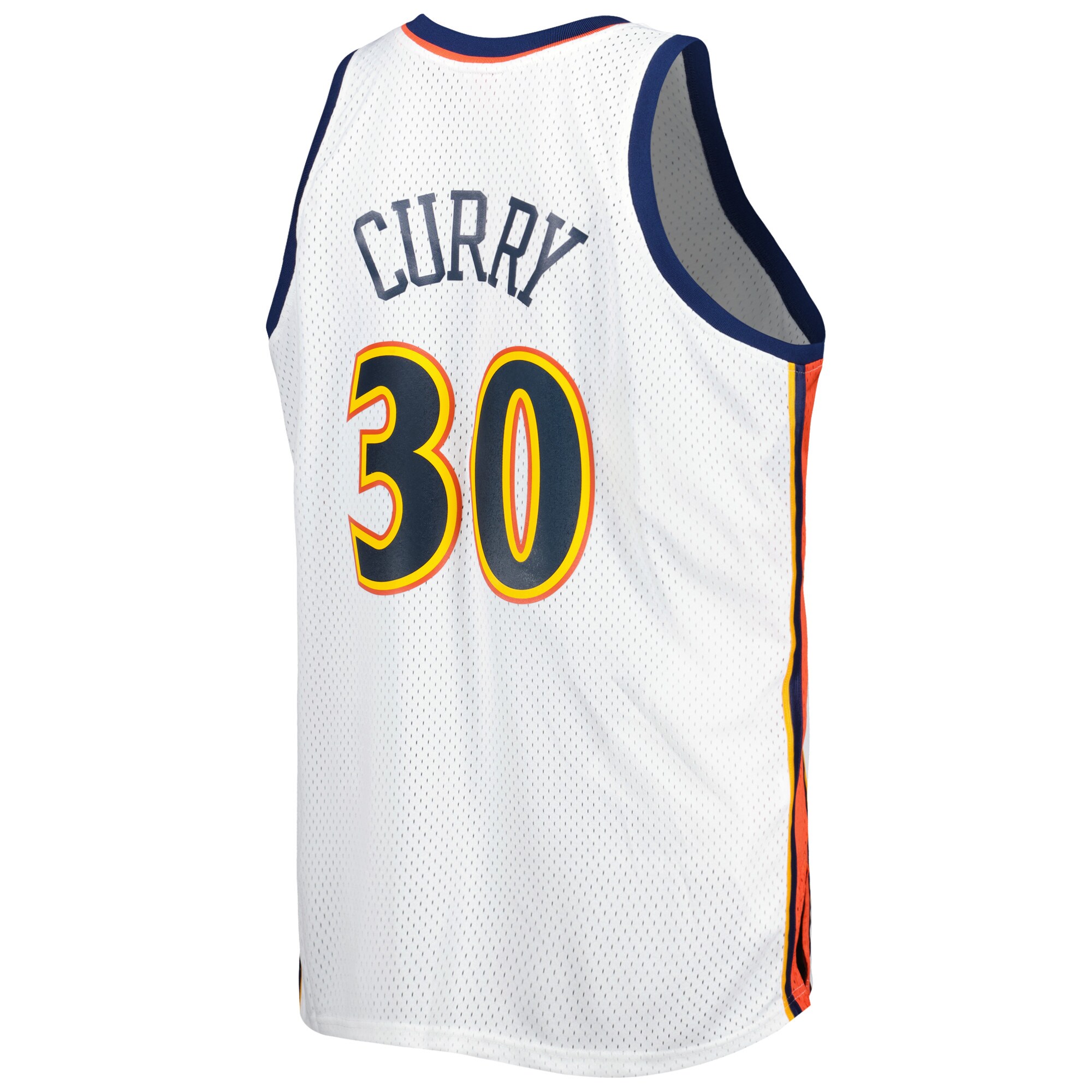 Stephen Curry Golden State Warriors Mitchell & Ness Big & Tall Hardwood Classics 2008\/09 Swingman Jersey - White