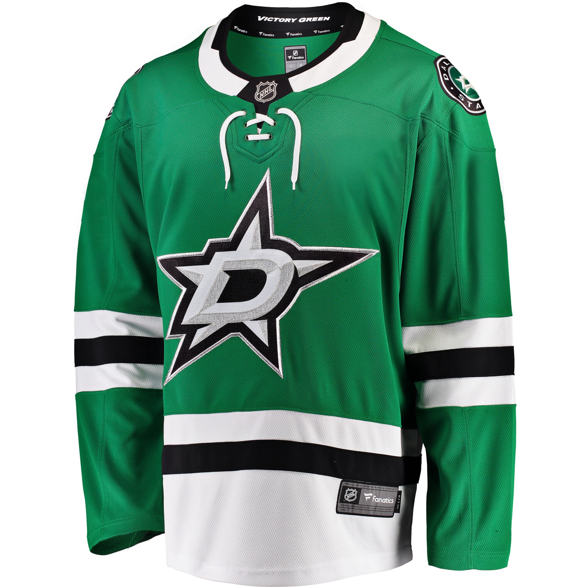 Dallas Stars Fanatics Breakaway Home Jersey - Green