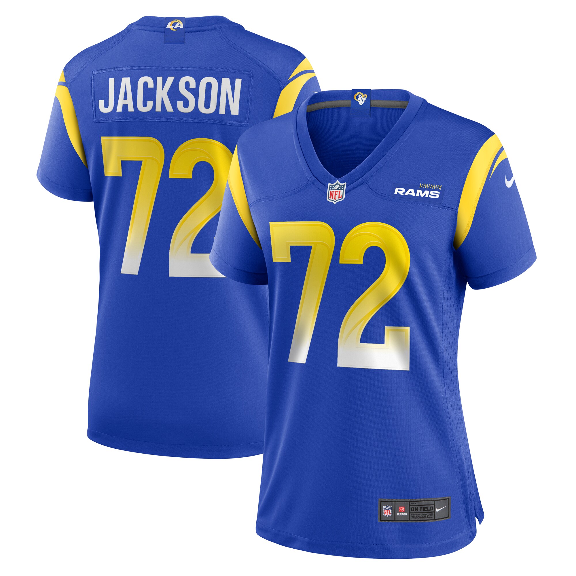 Jonah Jackson Los Angeles Rams  Women's Team Game Jersey -  Royal